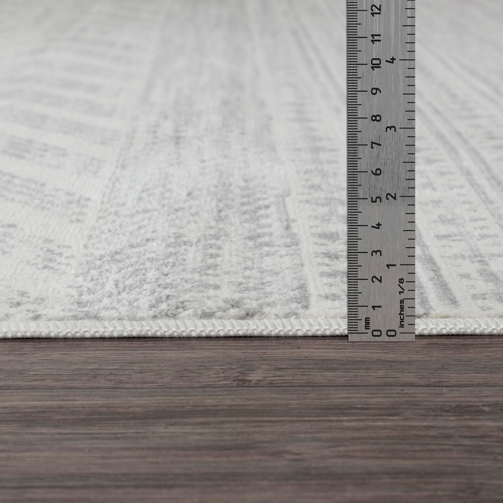 Livabliss Teppich »MYKONOS«, rechteckig, 8 mm Höhe, Skandi Design, Modern Boho Kurzflor Wohnzimmerteppich, Schlafzimmer