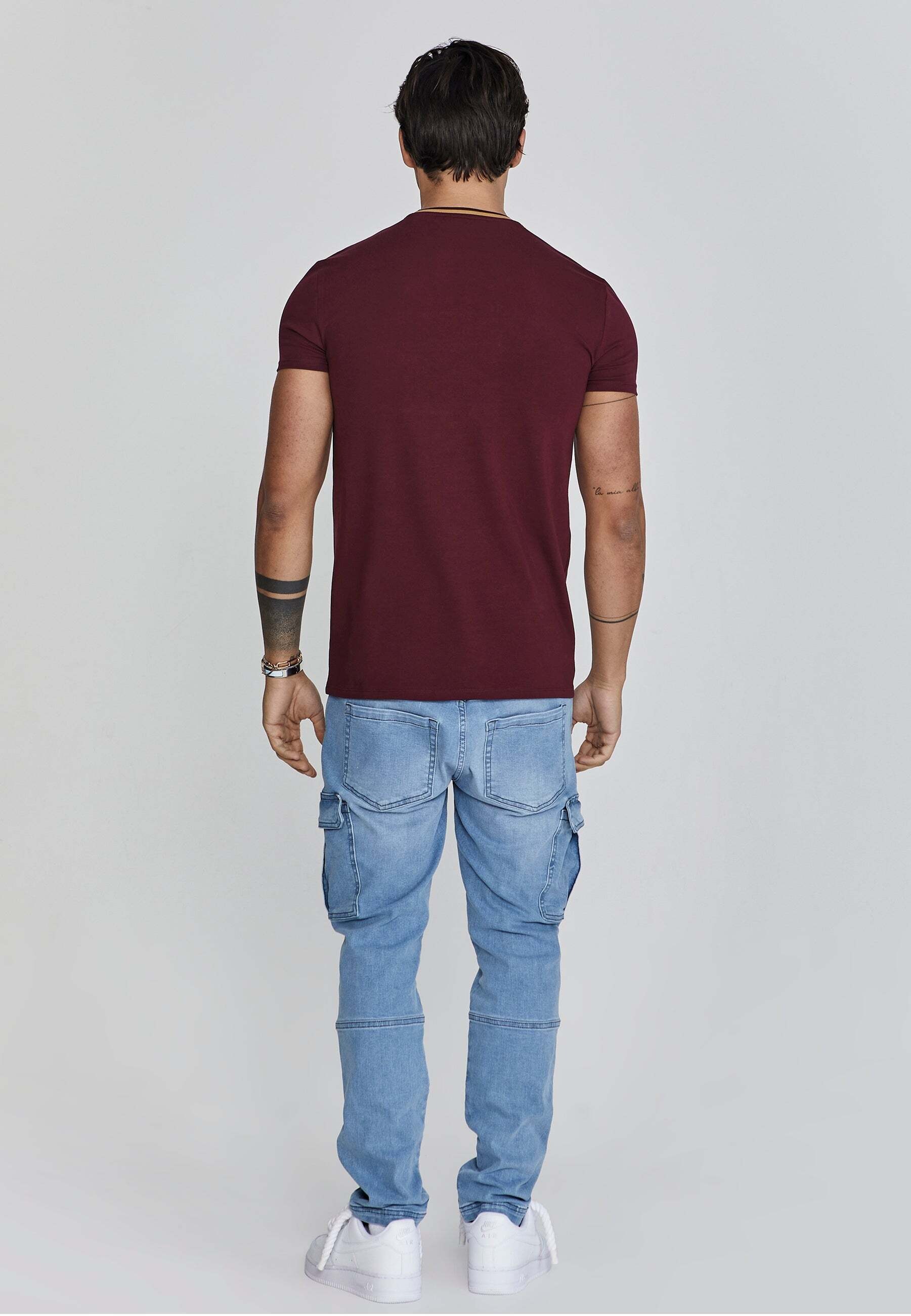 Siksilk T-Shirt »Siksilk T-Shirt Muscle Fit T-Shirt«