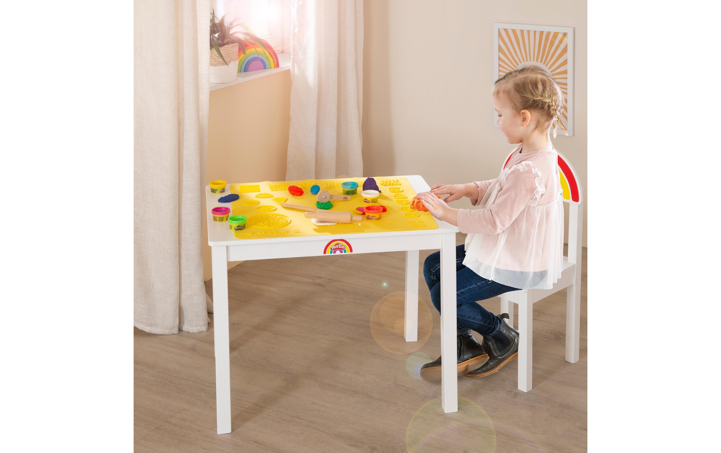 roba® Kindersitzgruppe »Play-Doh Gelb;«
