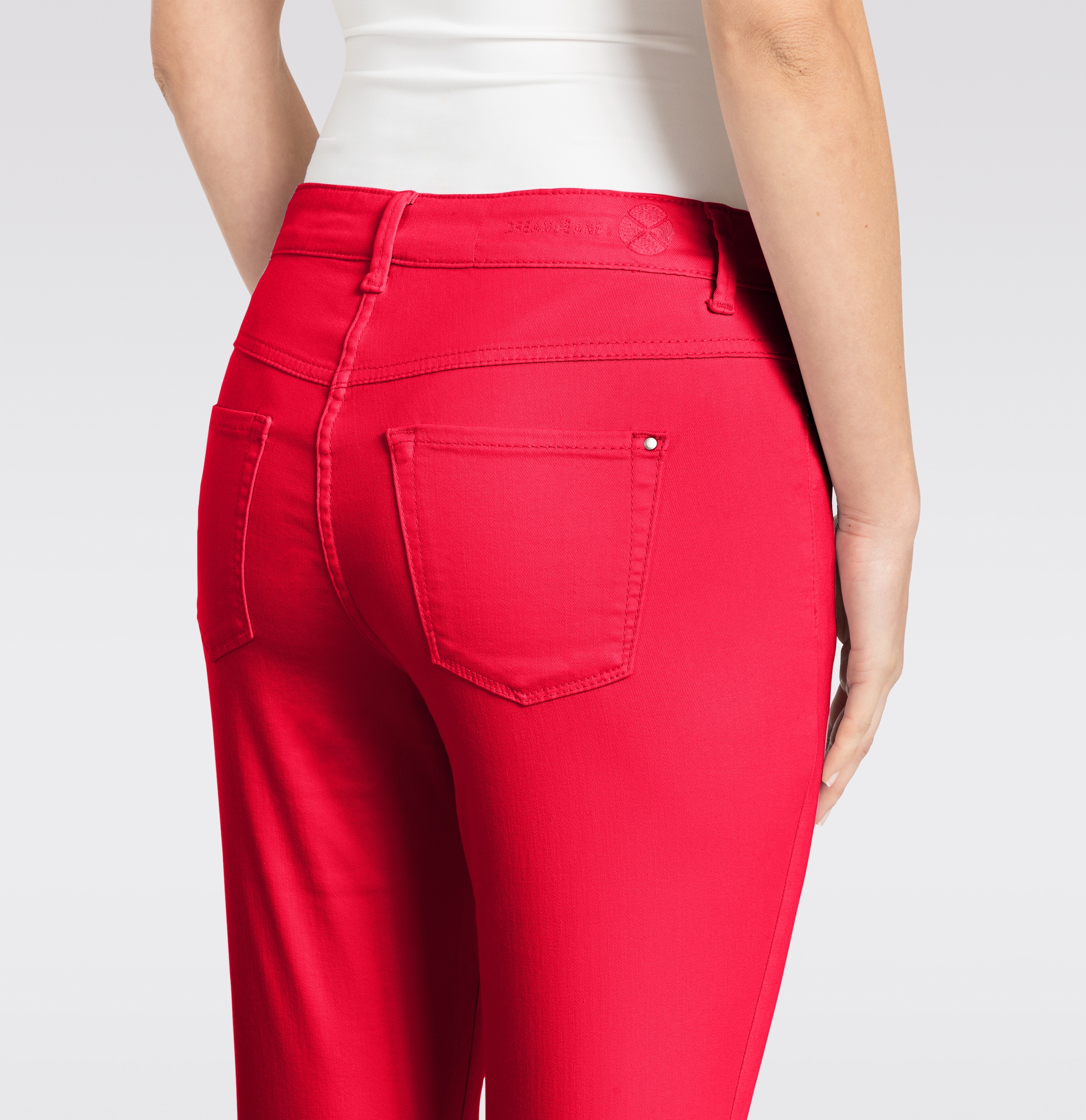 MAC 7/8-Jeans »Dream Chic«, verkürzte Form mit Reissverschluss