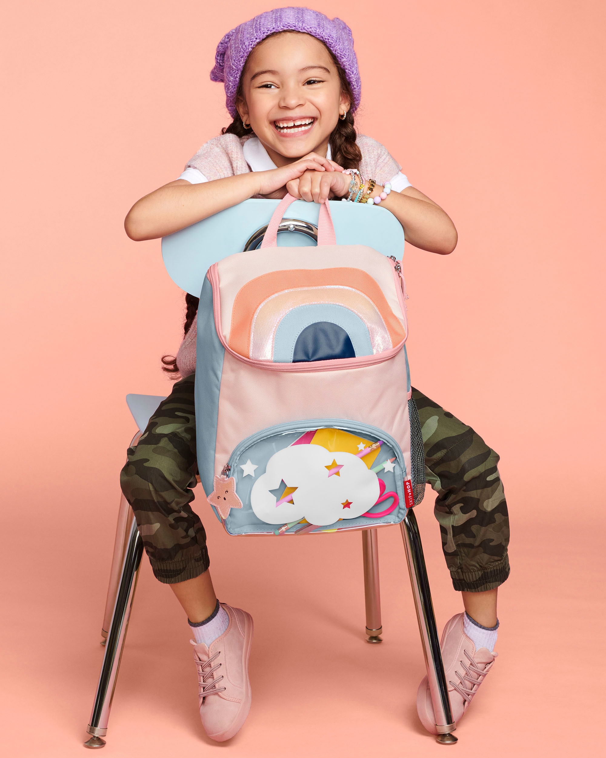 Skip Hop Kinderrucksack »Spark Style Regenbogen, gross«