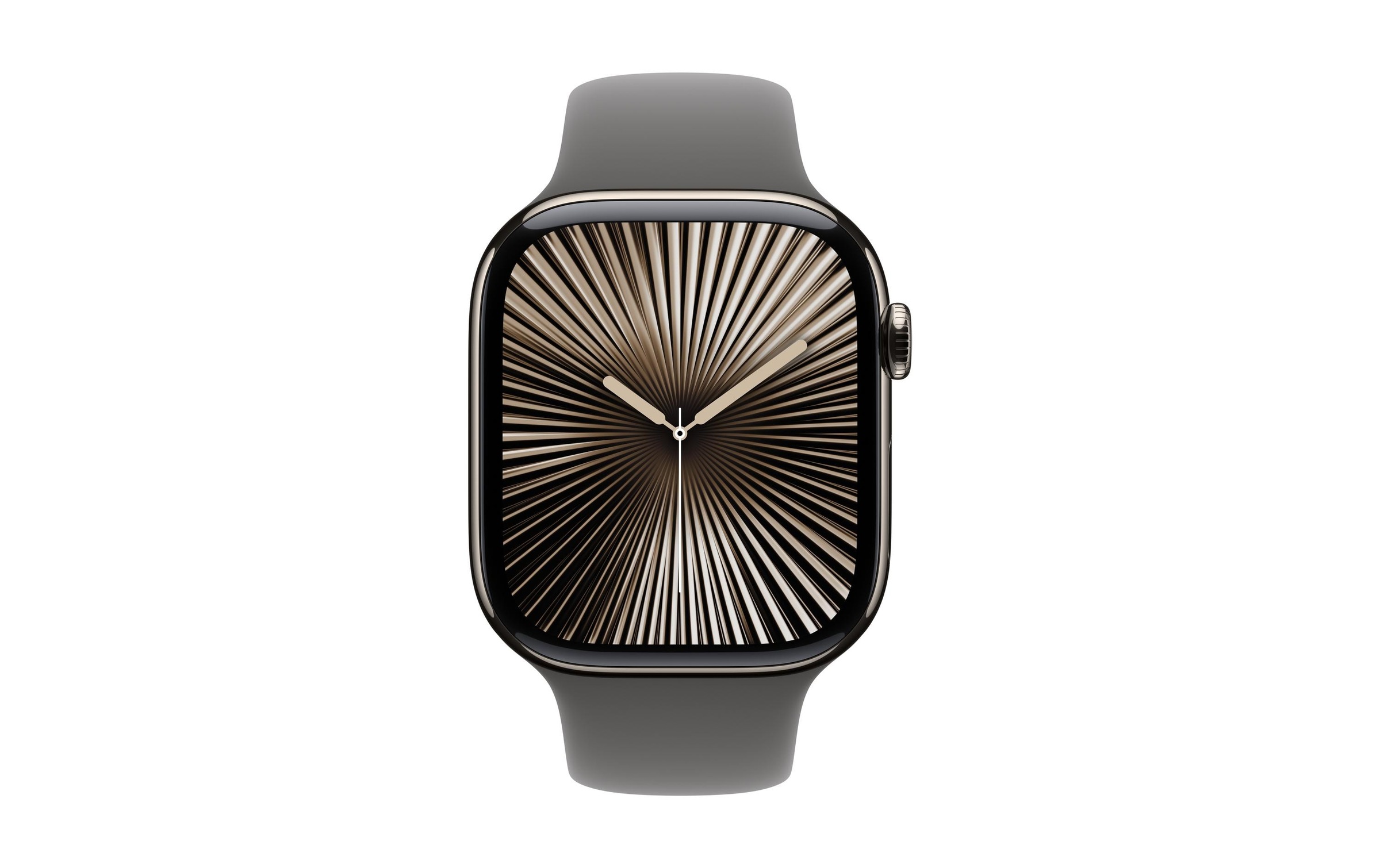 Apple Smartwatch-Armband Sport Band, 46 mm, Steingrau