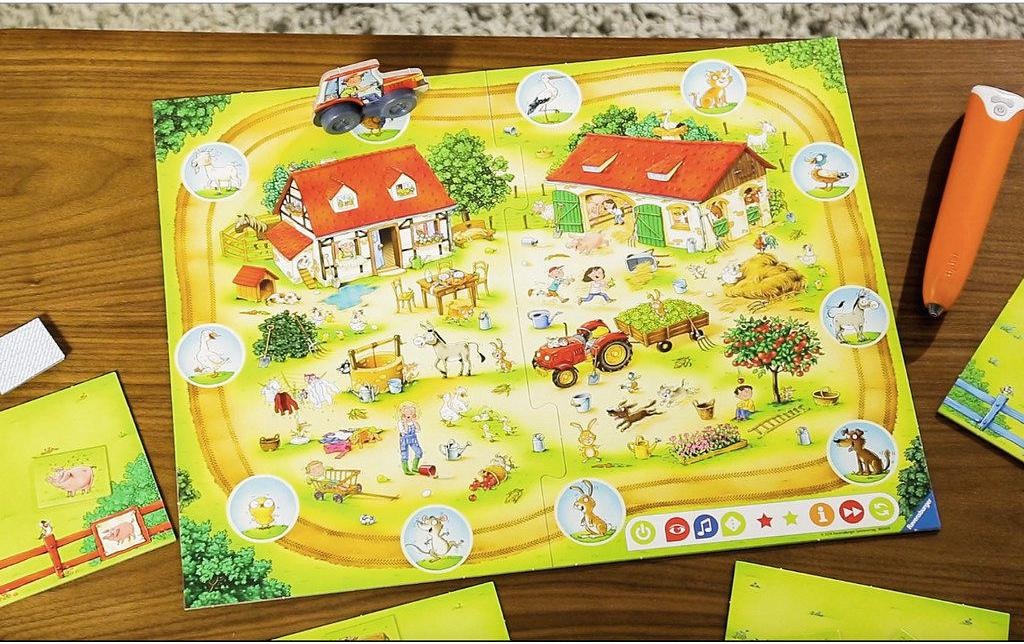 Ravensburger Spiel »tiptoi Spiel Rätselspass auf dem Bauernhof«