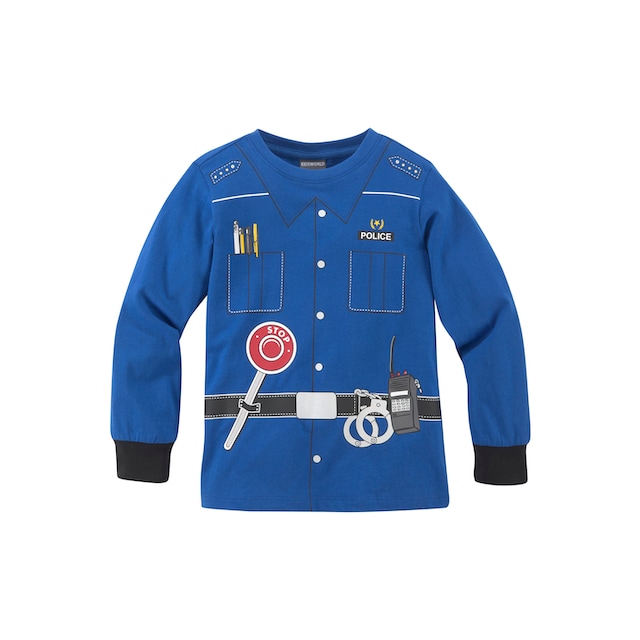 ✵ KIDSWORLD Langarmshirt »POLIZEI«, Uniform-Druck online entdecken |  Jelmoli-Versand