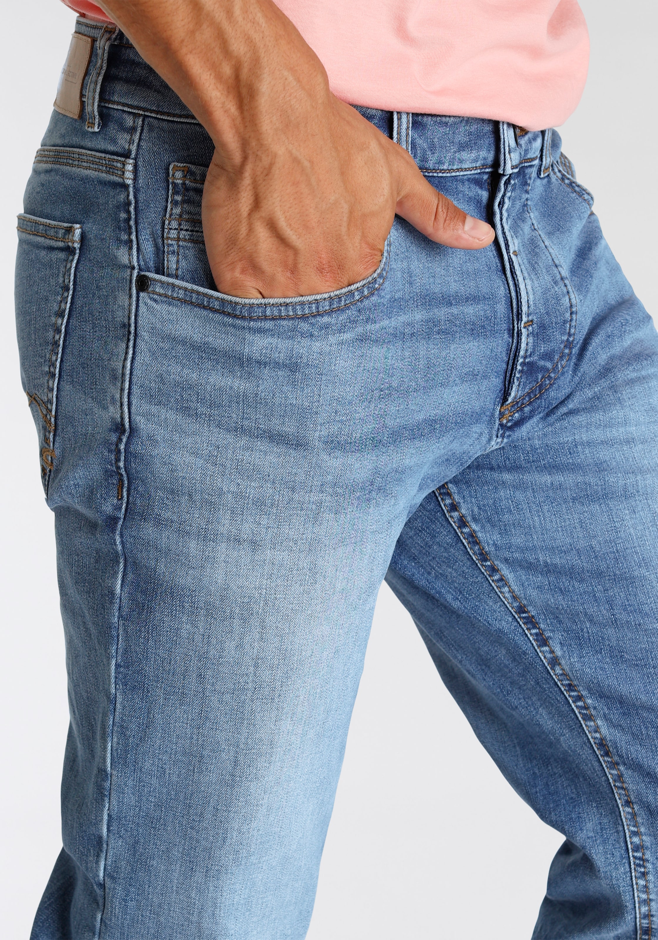 camel active 5-Pocket-Jeans »WOODSTOCK«, mit Stretch