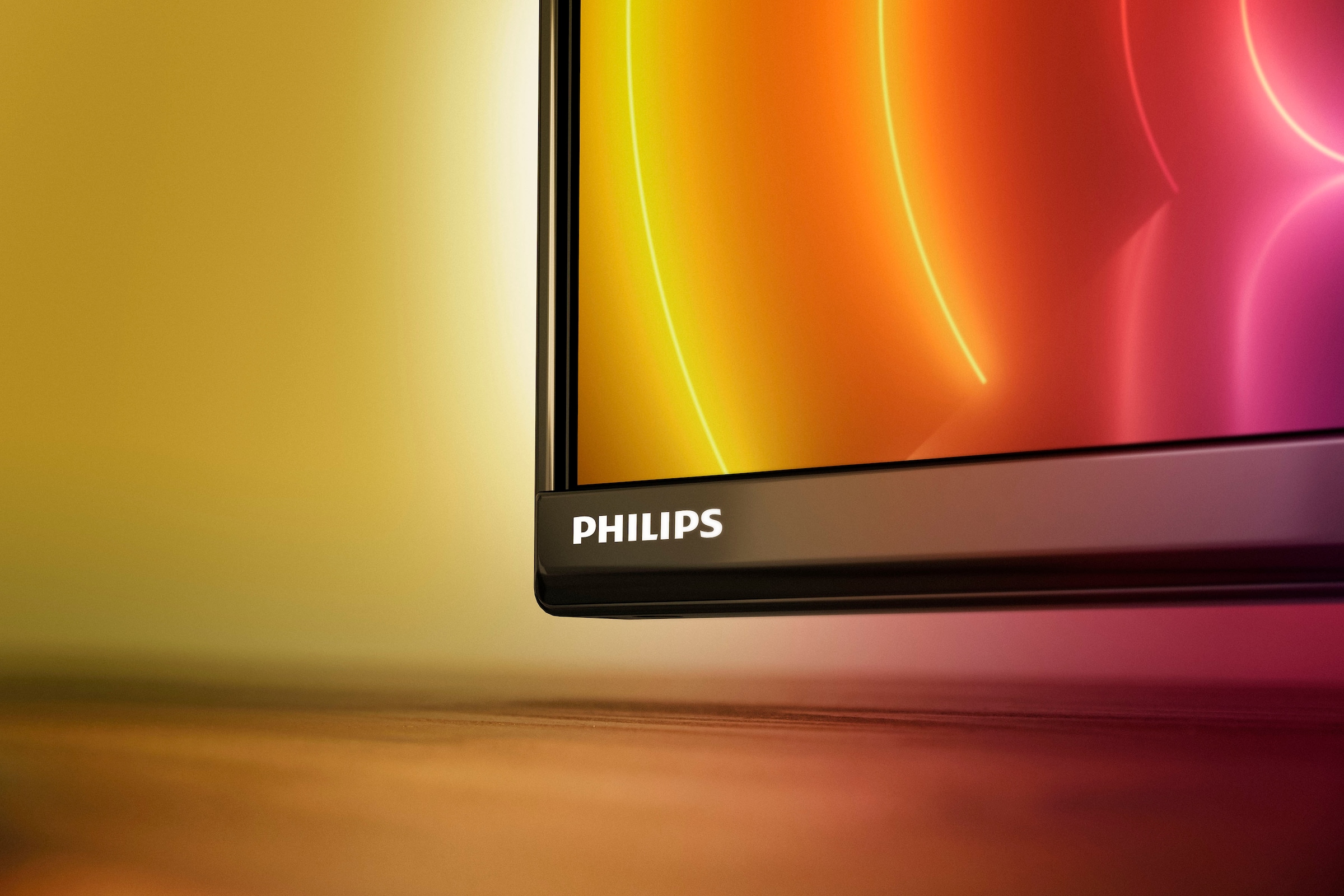Philips LED-Fernseher, 139 cm/55 Zoll, 4K Ultra HD, Android TV-Smart-TV, 3-seitiges Ambilight