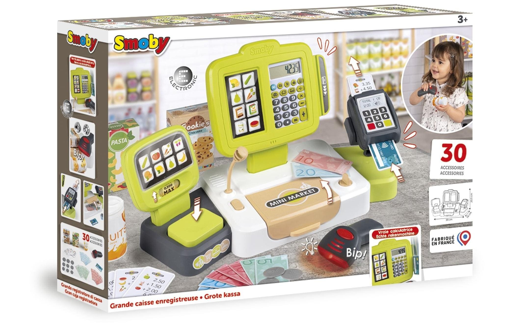 Smoby Spielkasse »Smoby Large Cash Register«