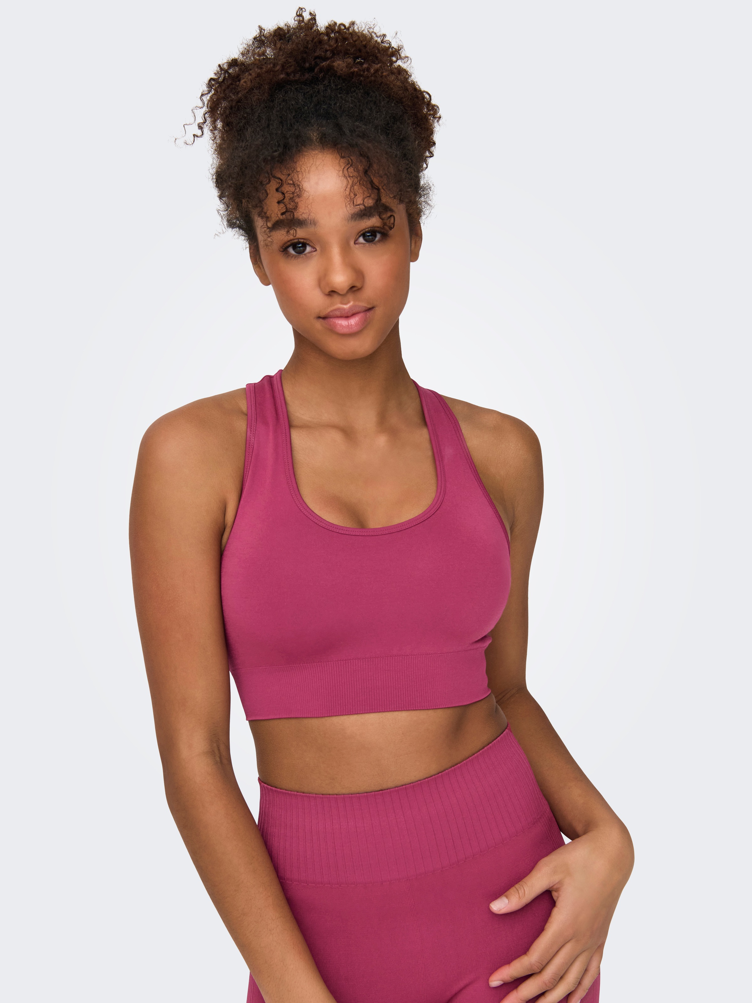 ONLY Play Sport-BH »ONPDAISY SEAM SPORTS BRA - NOOS«, nahtlose Verarbeitung