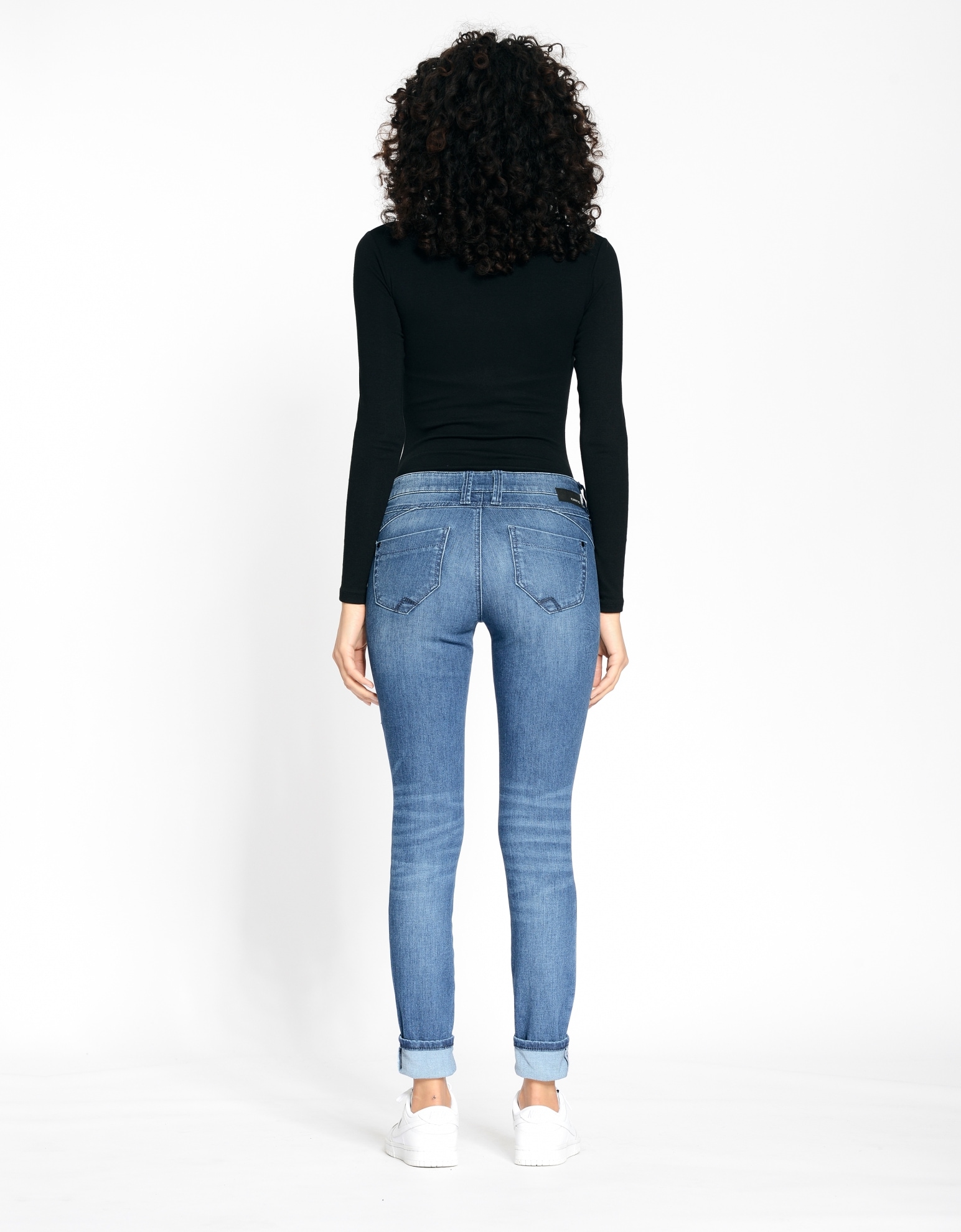 GANG Skinny-fit-Jeans »94NIKITA«, mit Zipper-Detail an der Coinpocket