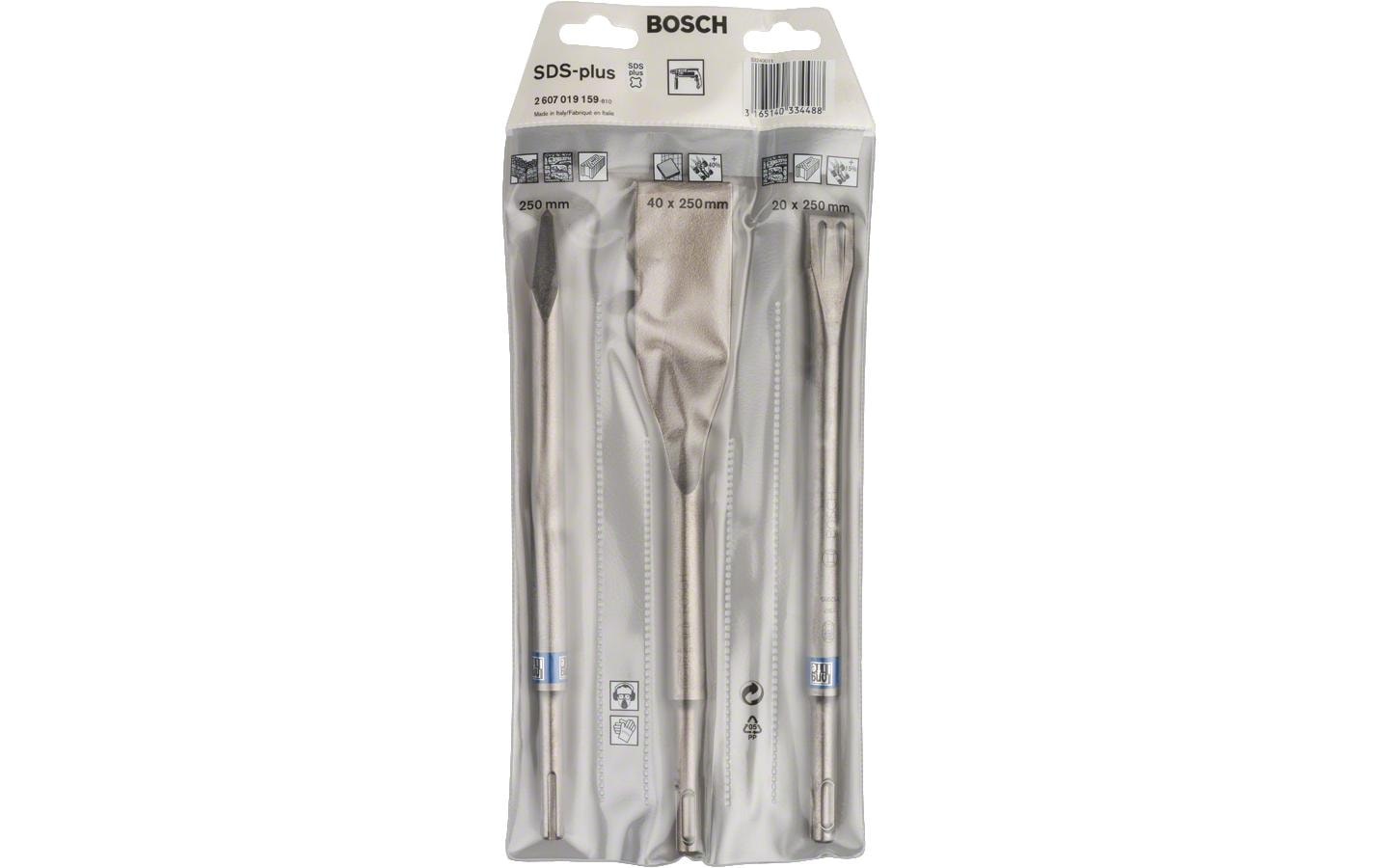 Bosch Professional Meissel-Set »SDS«, (3 tlg.)