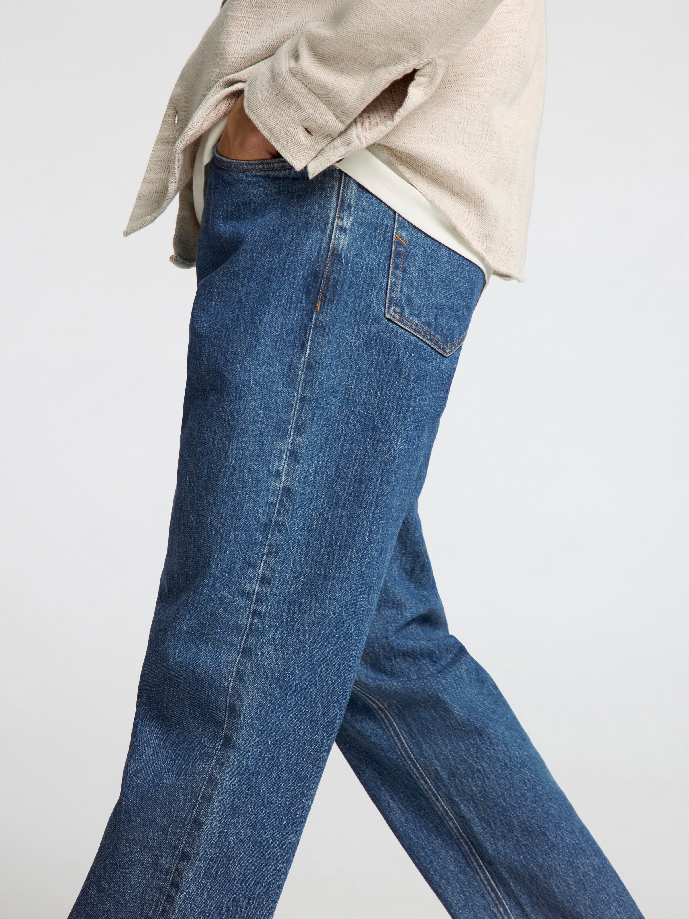 SELECTED HOMME Straight-Jeans »SLH196-STRAIGHT BEN KORI JEANS NOOS«