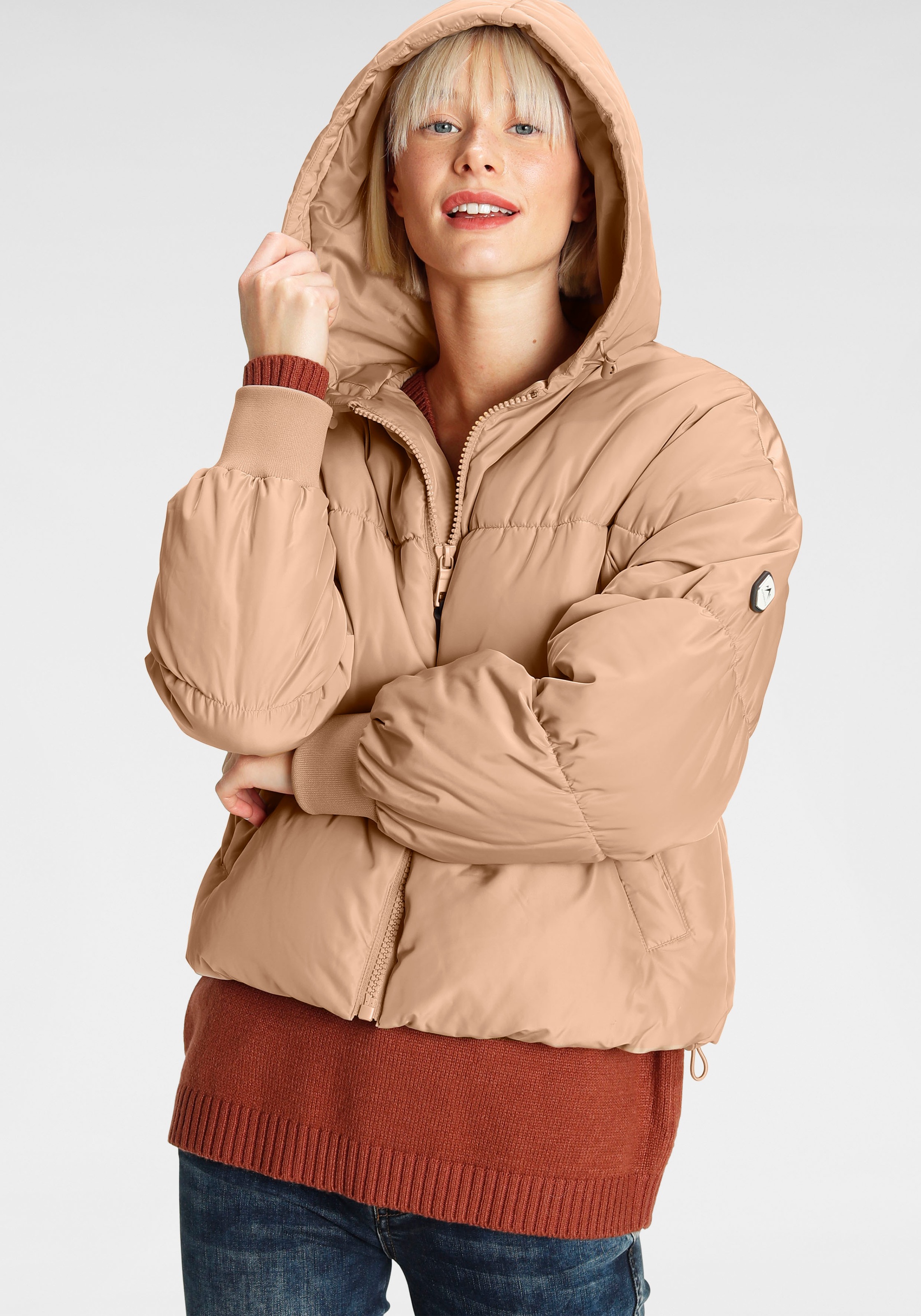 ALPENBLITZ Steppjacke »Gifu«, mit Kapuze, in Puffer-oversized Schnitt kaufen