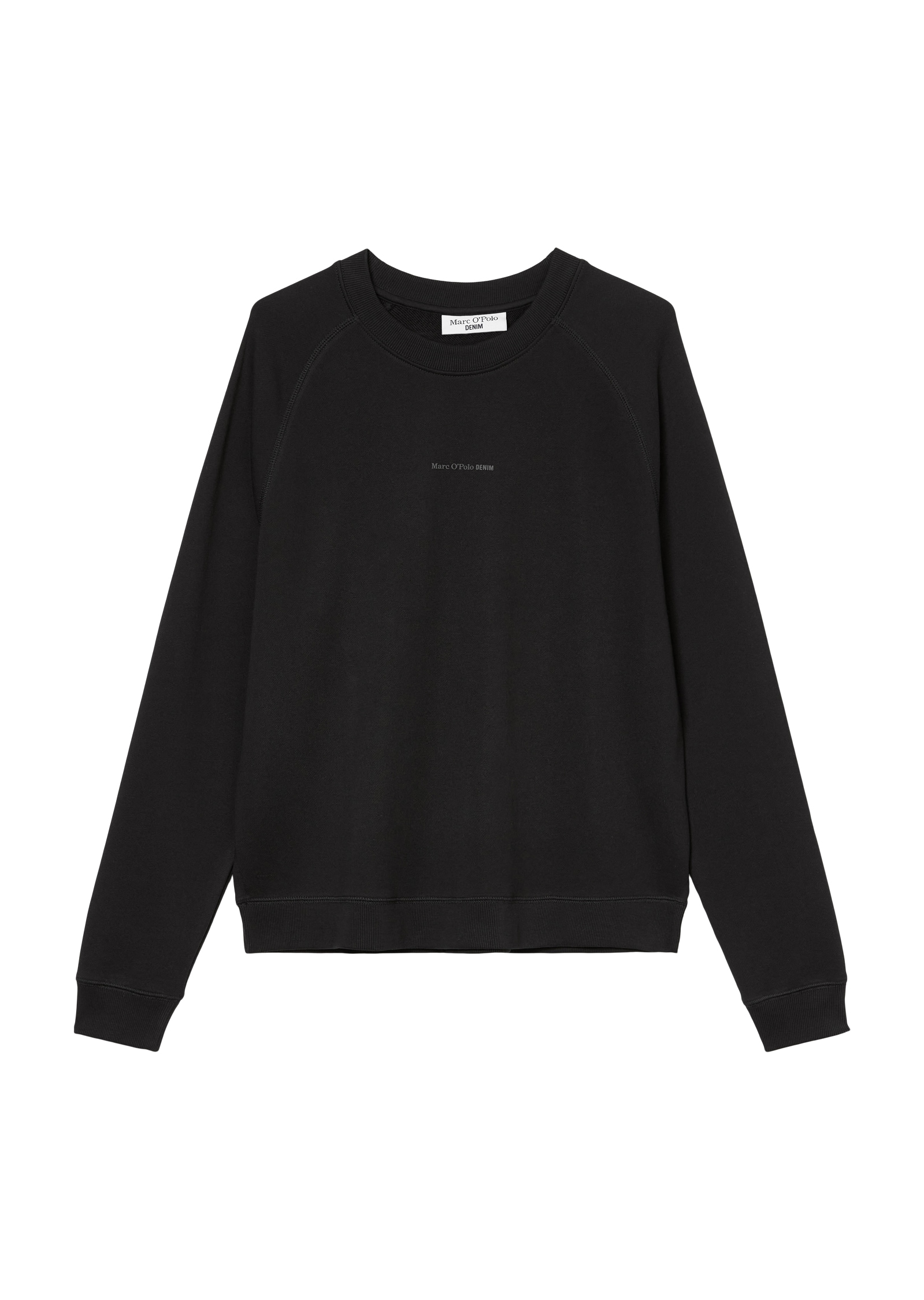 Marc O'Polo DENIM Sweatshirt, Im modernen O-Shape, locker geschnitten und Raglanärmeln