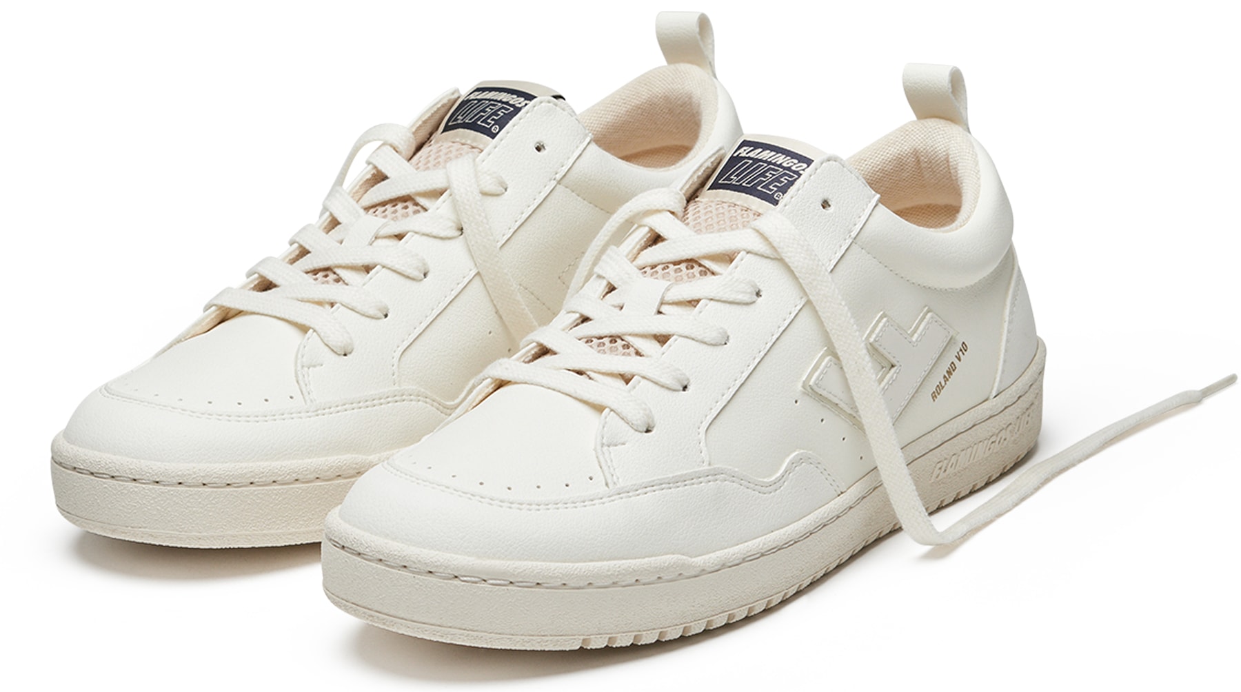 Flamingos Life Sneaker »ROLAND V.10« veganer Sneaker, Obermaterial aus 70% Maisresten