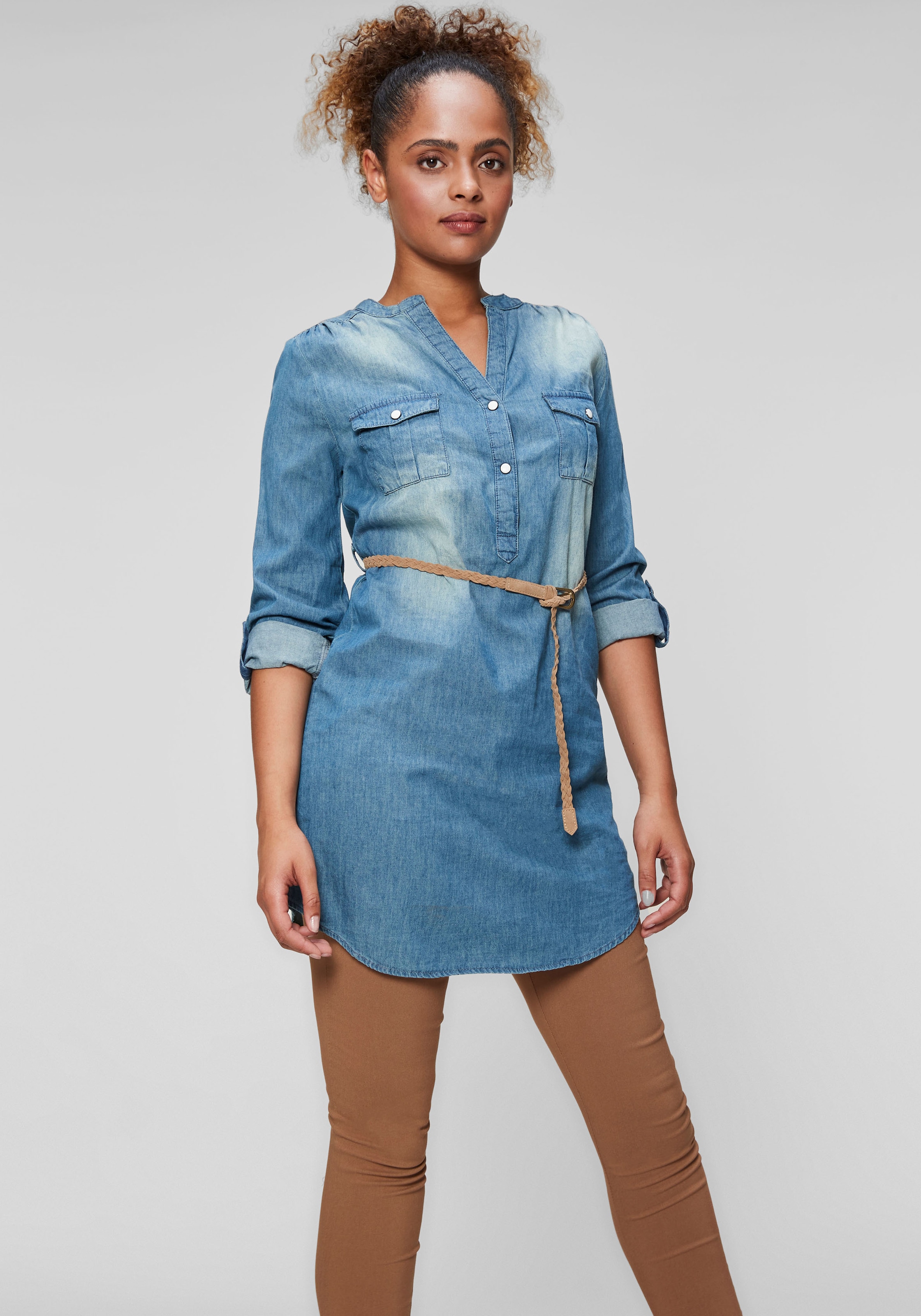 HaILY\'S Jelmoli-Versand bei Jeanskleid kaufen online »PATTY«, Schweiz inklusive Gürtel
