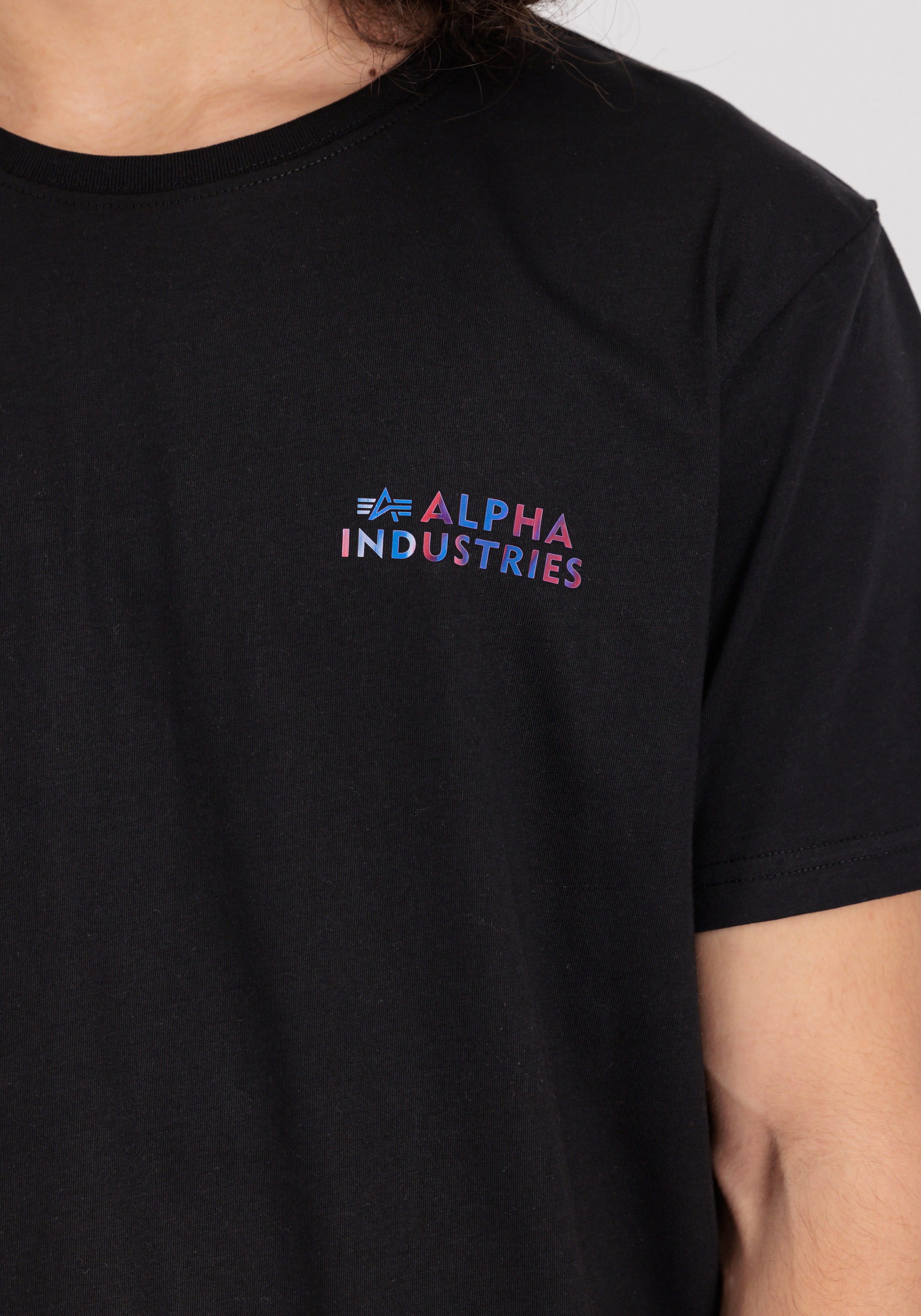 Alpha Industries T-Shirt »Alpha Industries Men - T-Shirts Holographic SL T-Shirt«