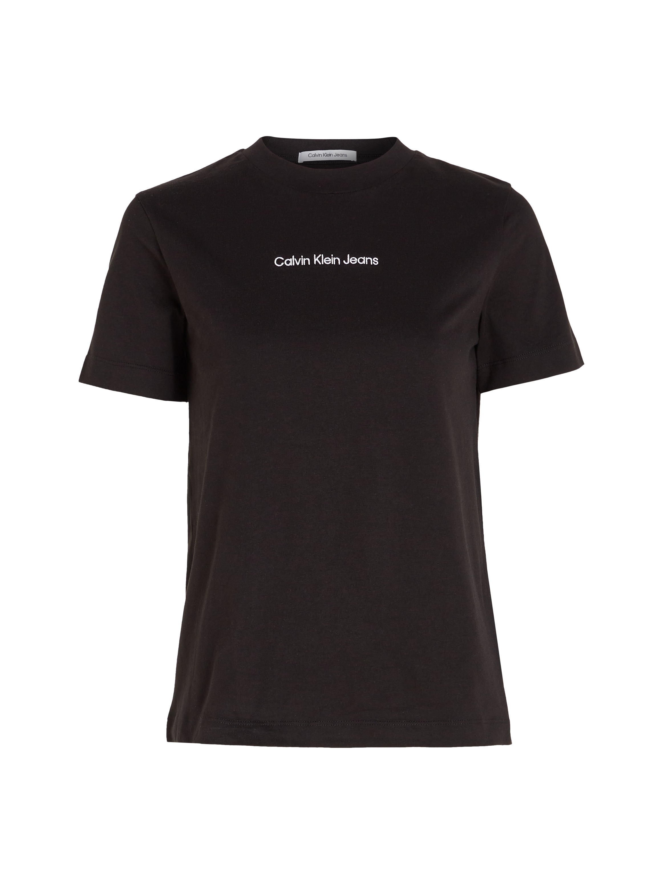 Calvin Klein Jeans T-Shirt »INSTITUTIONAL STRAIGHT TEE«, mit Markenlabel