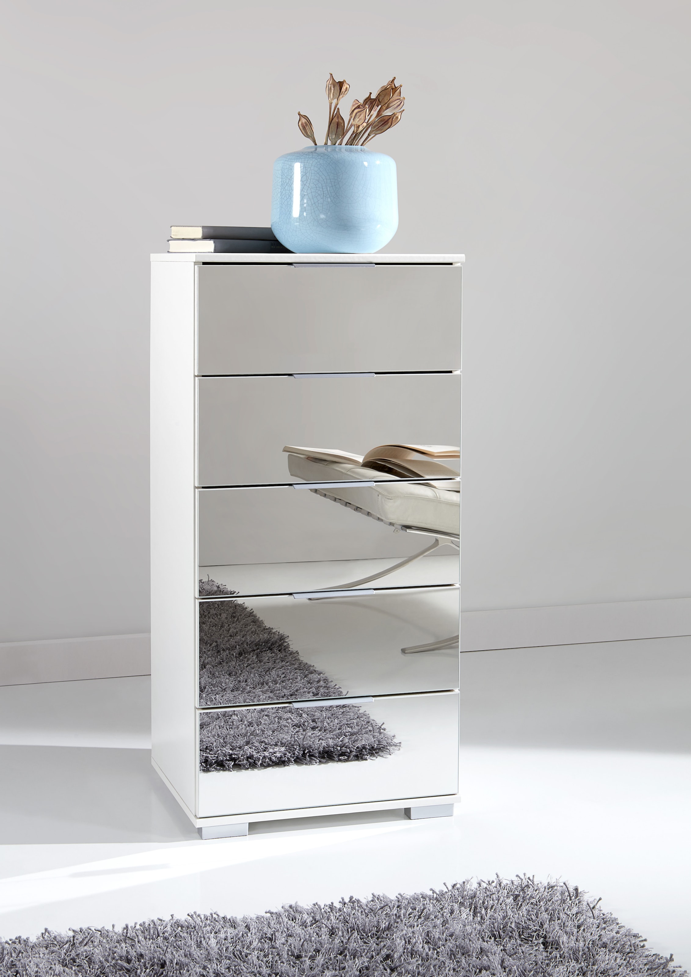 Wimex Schubkastenkommode »Easy«, mit Glas- oder Spiegelfront