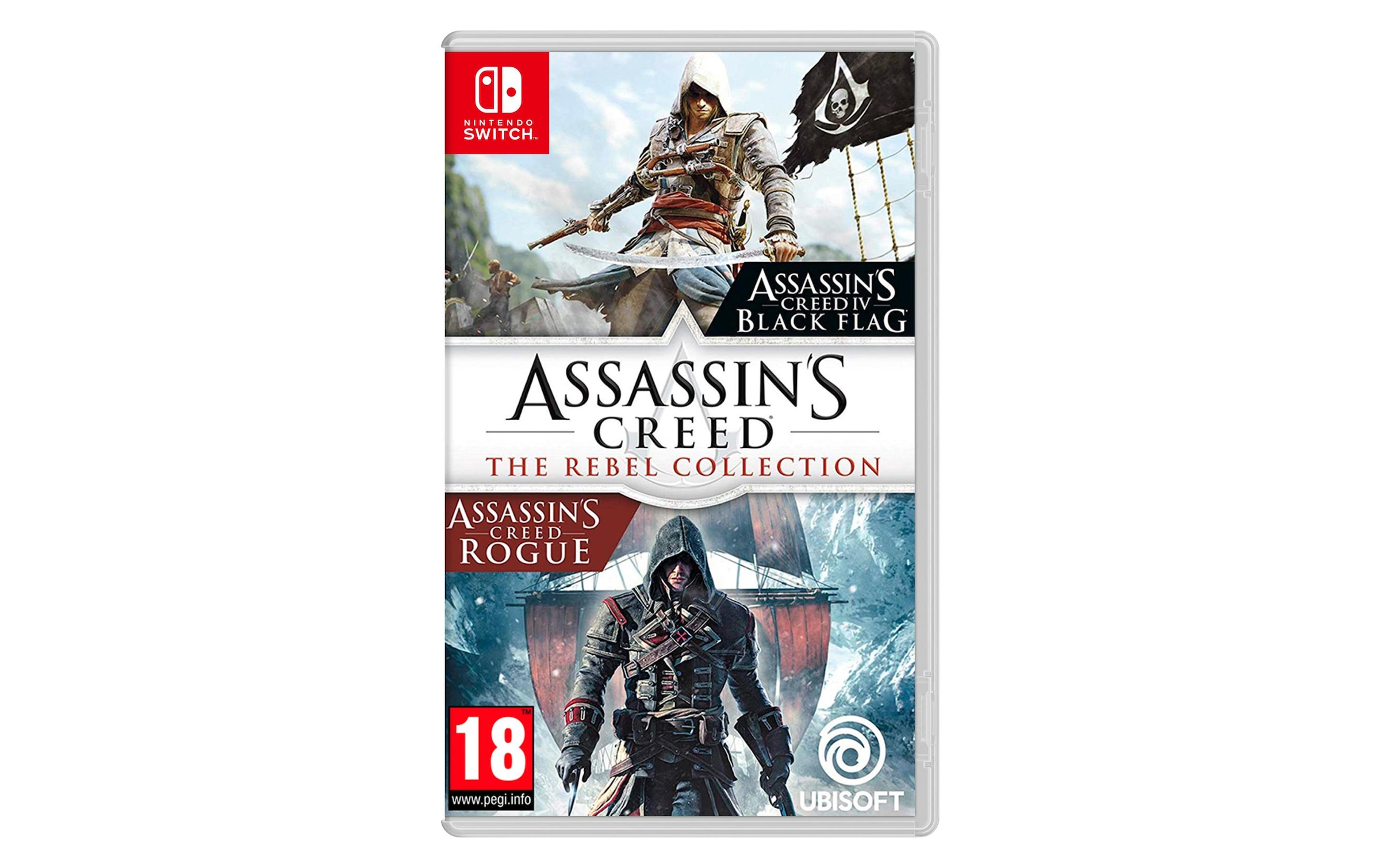 UBISOFT Spielesoftware »Assassins Creed: The Rebel Collection«, Nintendo Switch