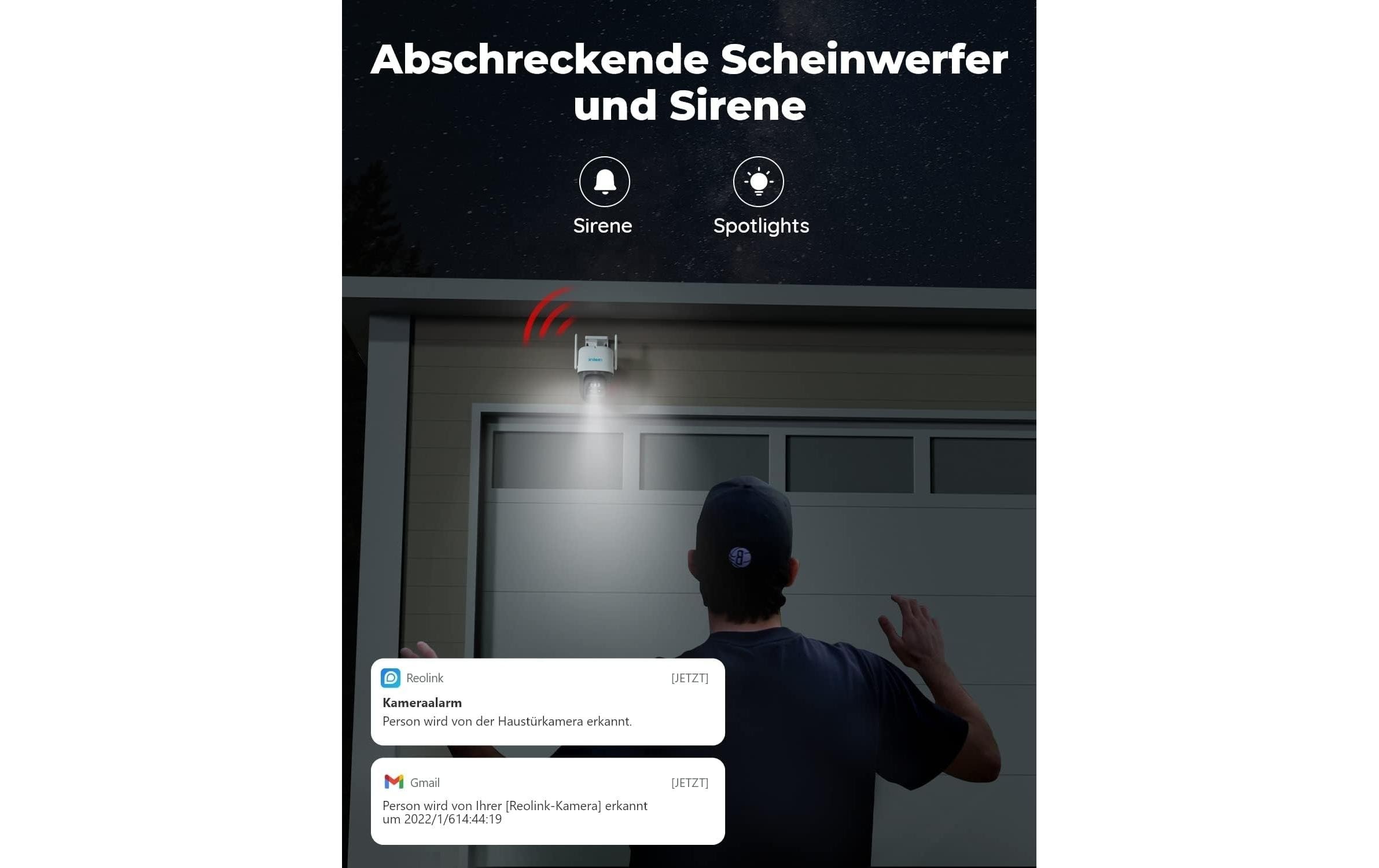 Reolink Überwachungskamera »Trackmix B770 2K«, Aussenbereich