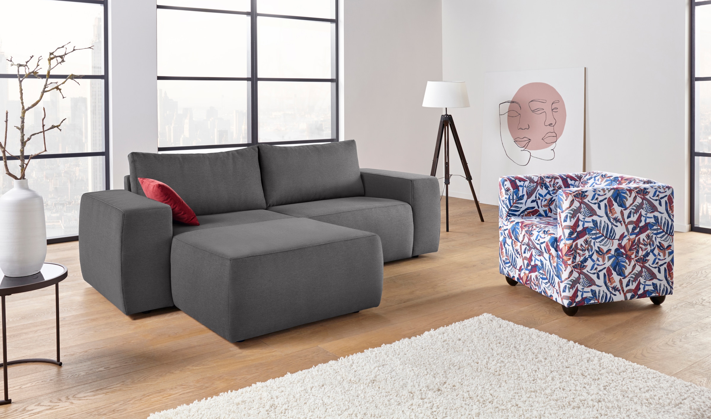 ❤ LOOKS »LooksII«, by und im Jelmoli-Online entdecken Joop Shop Ecksofa Wolfgang komfortabel geradlinig