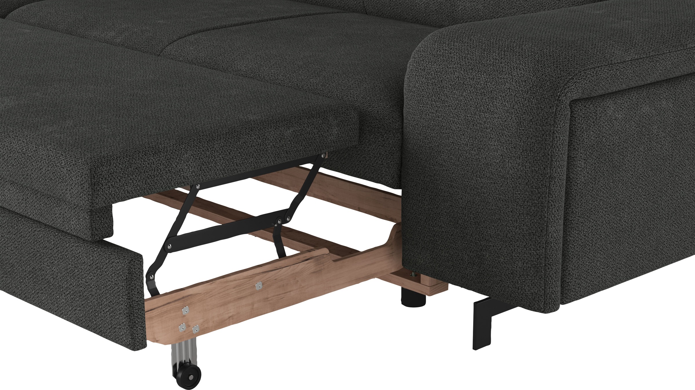 COTTA Ecksofa »Emma L-Form«, mit Kopfteilverstellung, wahlweise mit Bettfunktion & Bettkasten