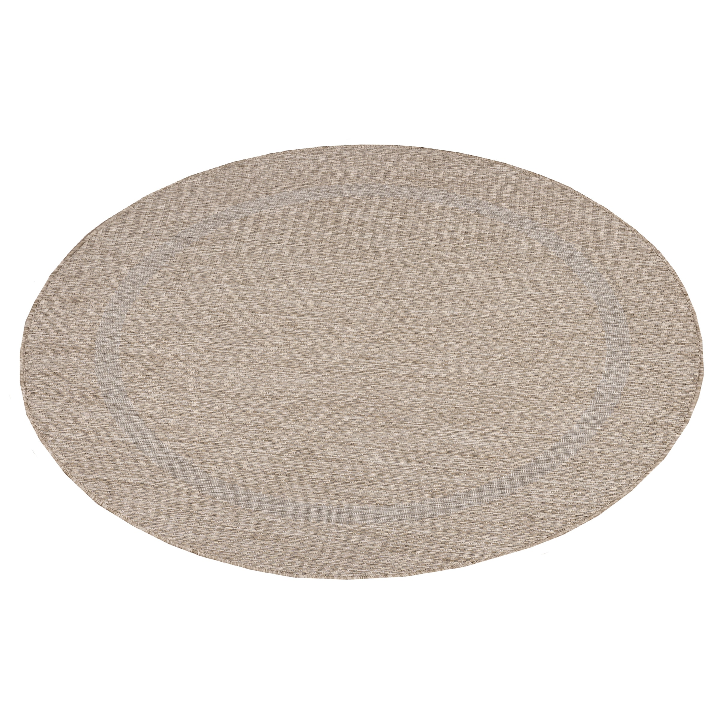 Ayyildiz Teppiche Outdoorteppich »RELAX 4311«, rund, 5 mm Höhe, pflegeleicht, robust, In- und Outdoor geeignet, grosse Farbauswahl