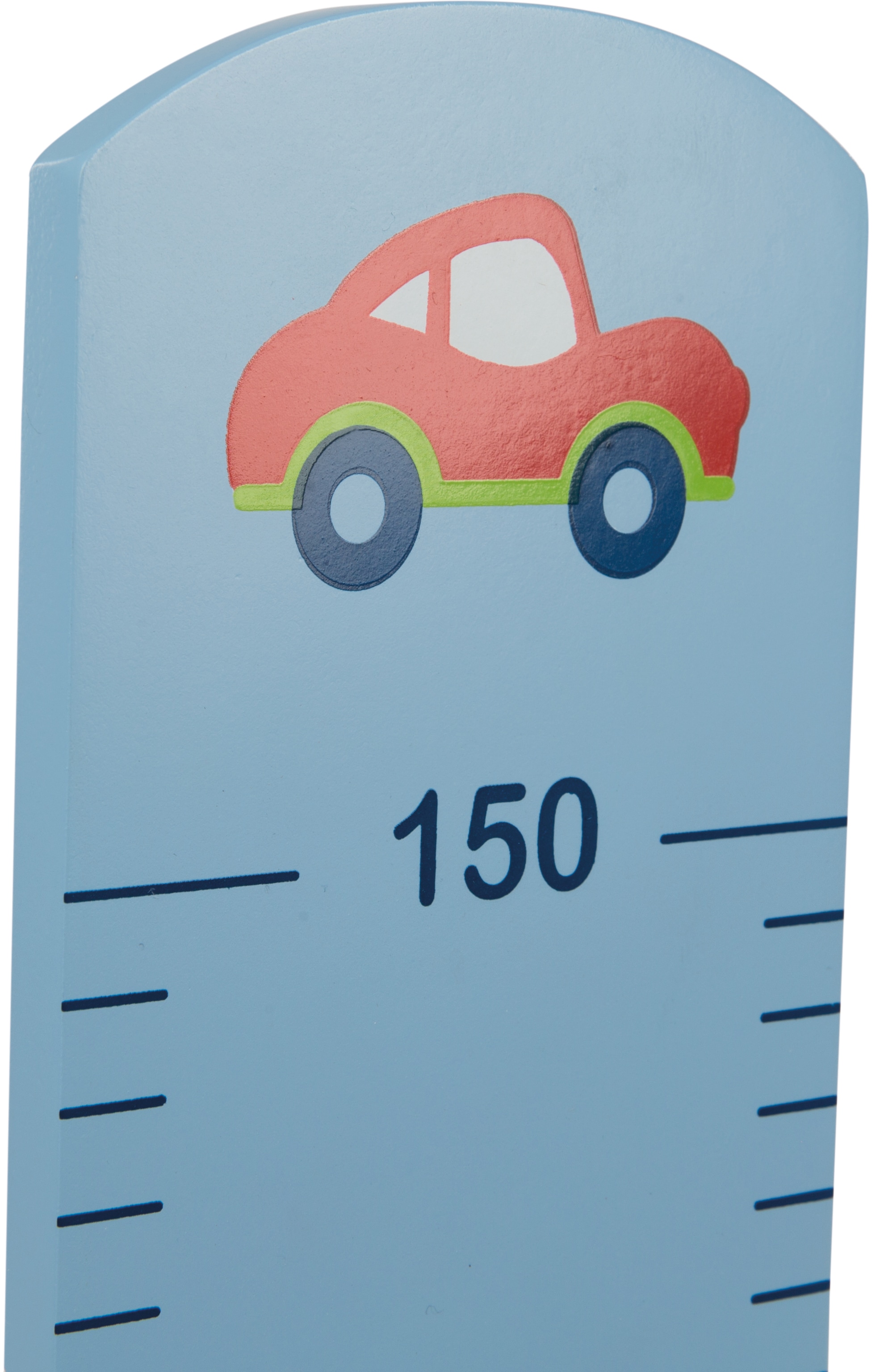 roba® Messlatte »Rennfahrer«, mit Auto Motiv, Skala bis 150 cm