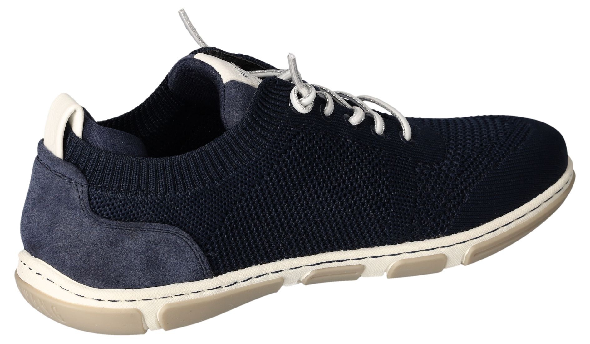 Mustang Shoes Slip-On Sneaker, Freizeitschuh, Halbschuh, Schlupfschuh, mit Elastik-Schnürsenkel