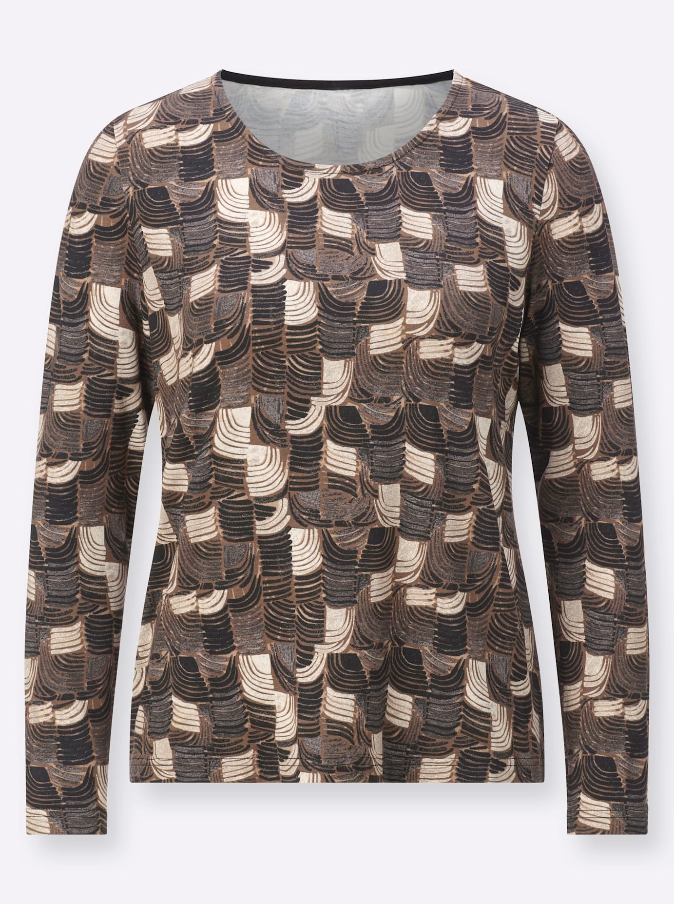 Classic Rundhalsshirt »Rundhals-Shirt«, (1 tlg.)