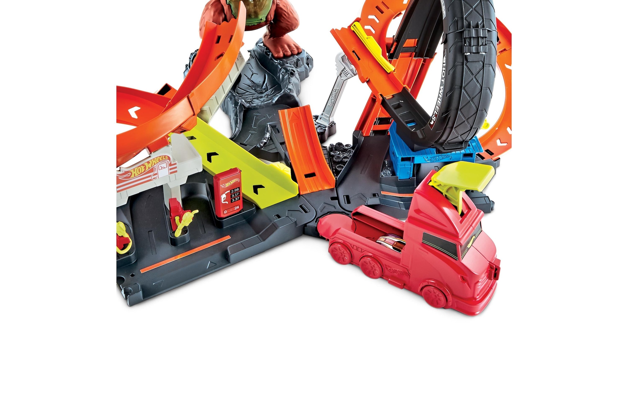 Hot Wheels Autorennbahn »City Slam Gorilla«