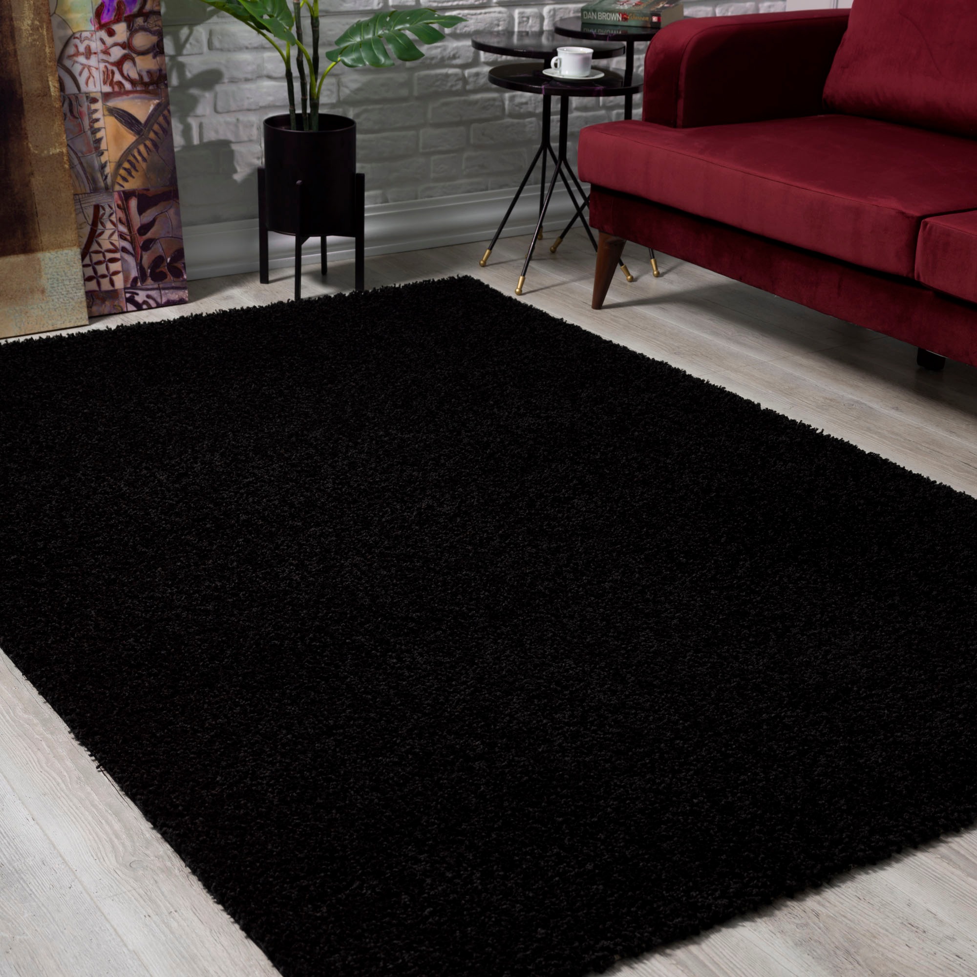 Sanat Hochflor-Teppich »LOCA«, rechteckig, Wohnzimmer, Langflor, Shaggy, Schlafzimmer