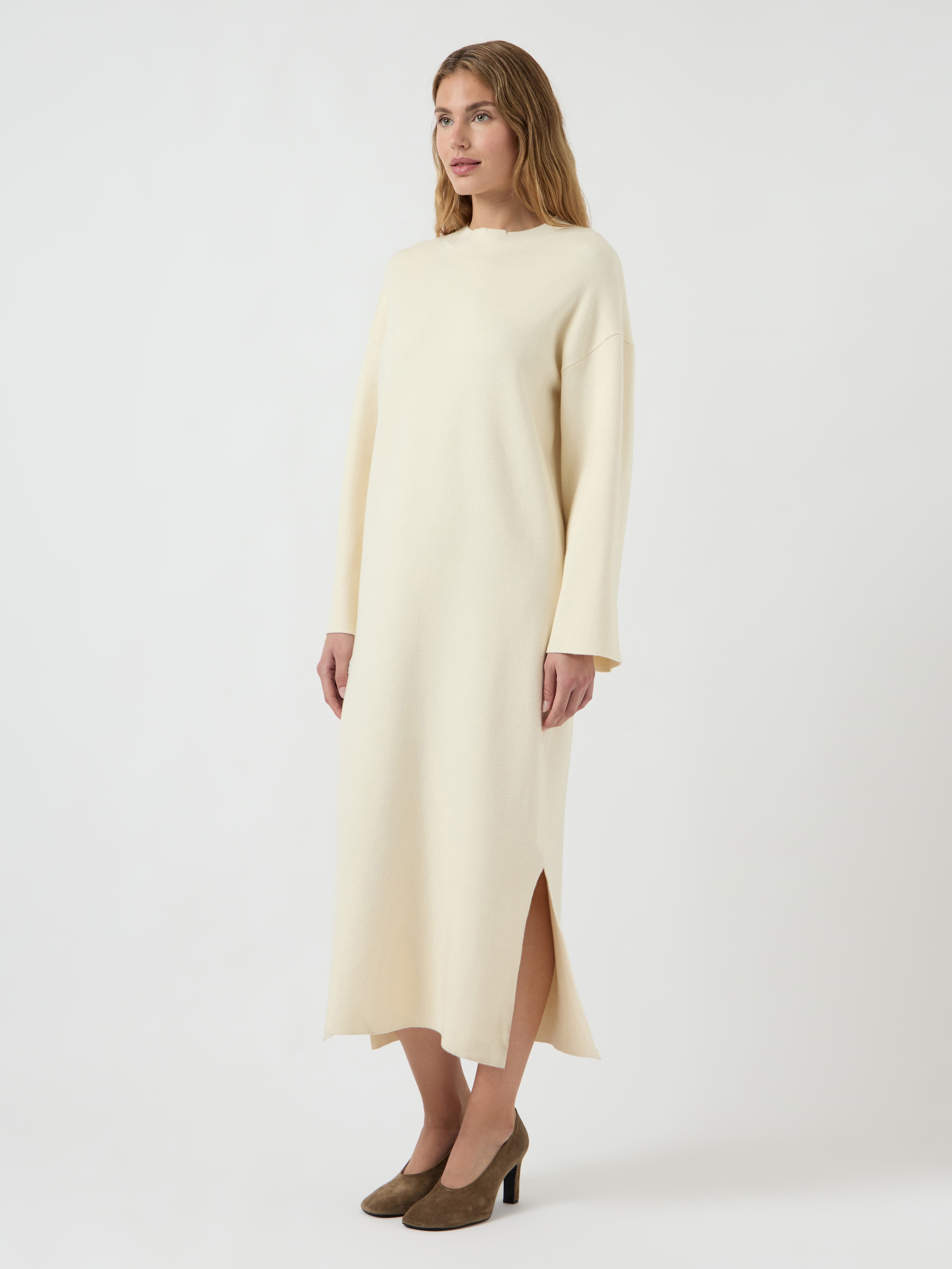 Y.A.S Strickkleid »YASELMA LS LONG KNIT DRESS S. NOOS«