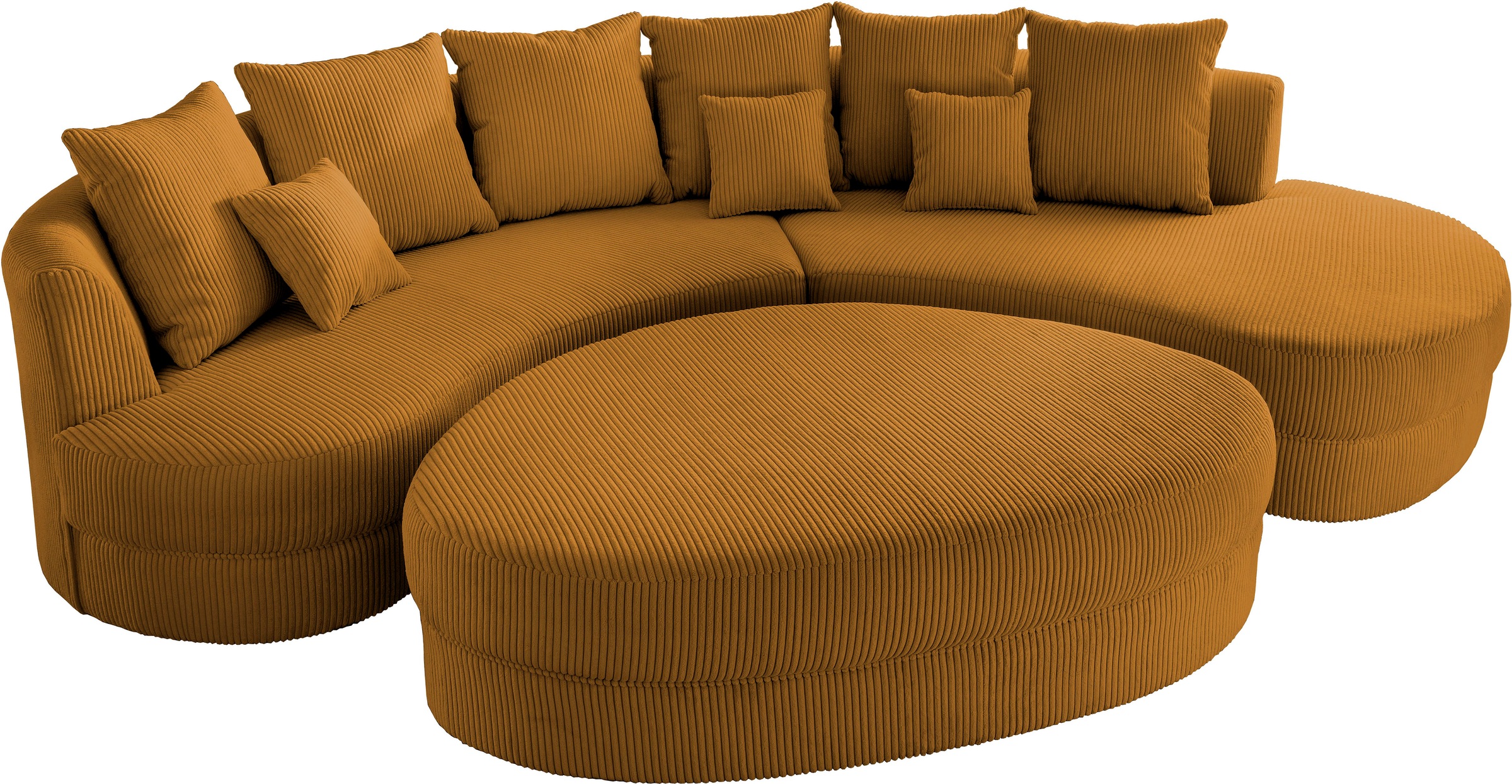 INOSIGN Ecksofa »Limoncello organische Formensprache, L-Form«, ergonomische Form