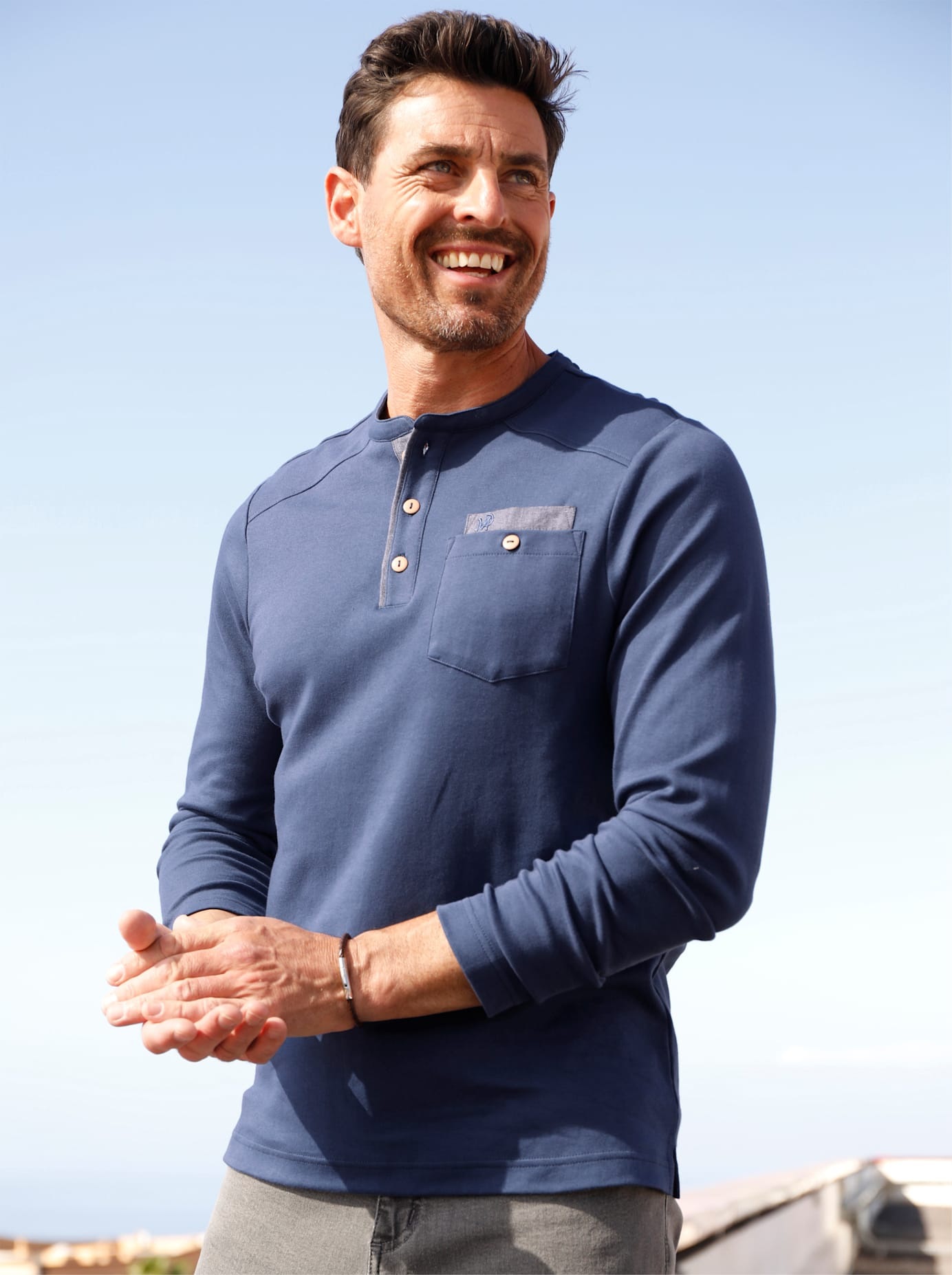 Marco Donati Langarmshirt »Langarm-Shirt« 1 Stk.