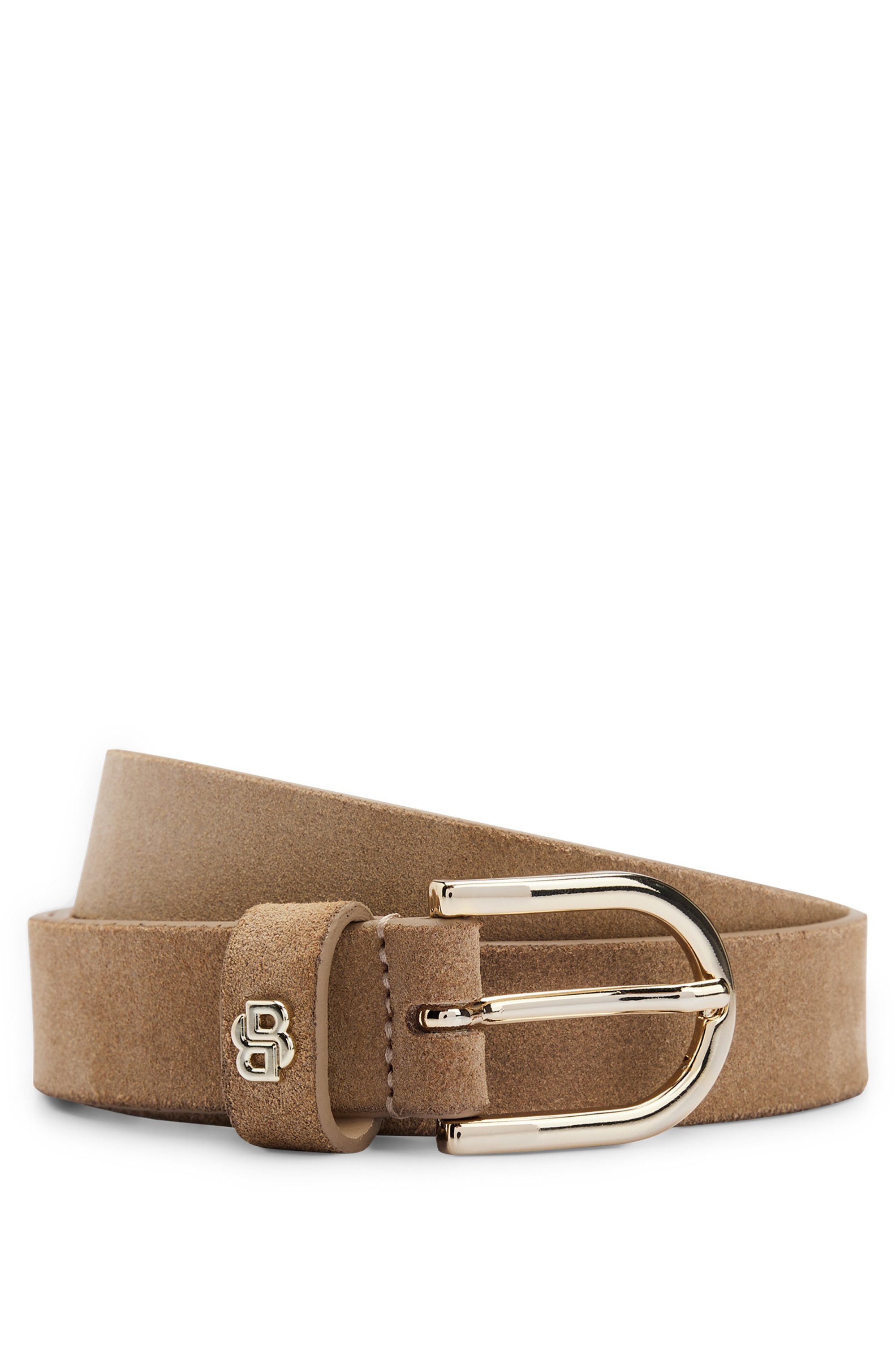 BOSS Ledergürtel »Scarlet BB Sz25« mit Monogramm-Label