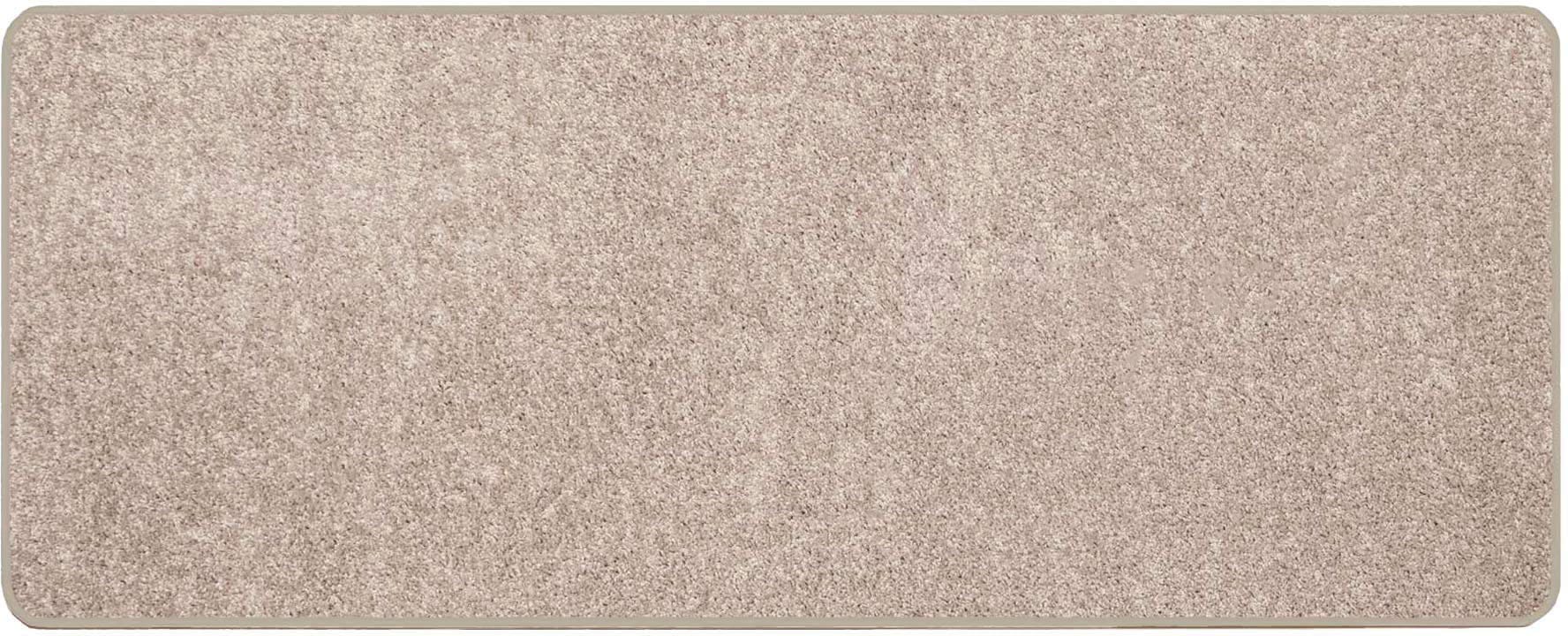 Primaflor-Ideen in Textil Läufer »Teppich MUMBAI«, rechteckig, 13 mm Höhe, Teppich-Läufer, weicher Kurzflor, Uni-Farben