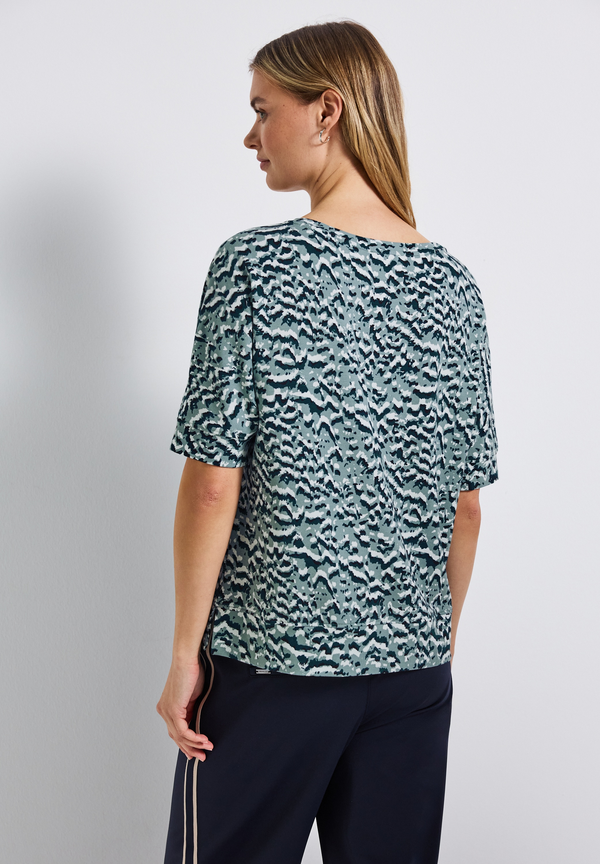STREET ONE T-Shirt, mit All-Over Print