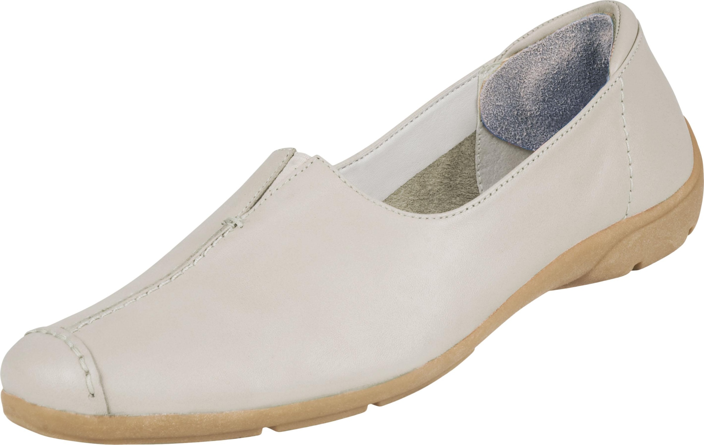 Fussgut Fersenpolster »Antislip-Polster gegen Schwielen- und Blasenbildung«, (Packung, 4 tlg.), verhindert Rutschen im Schuh, besserer Halt im Schuh, selbstklebend