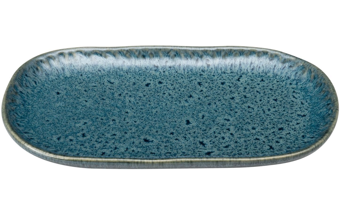 LEONARDO Servierplatte »Leonardo Servierplatte Matera 22x12cm blau«