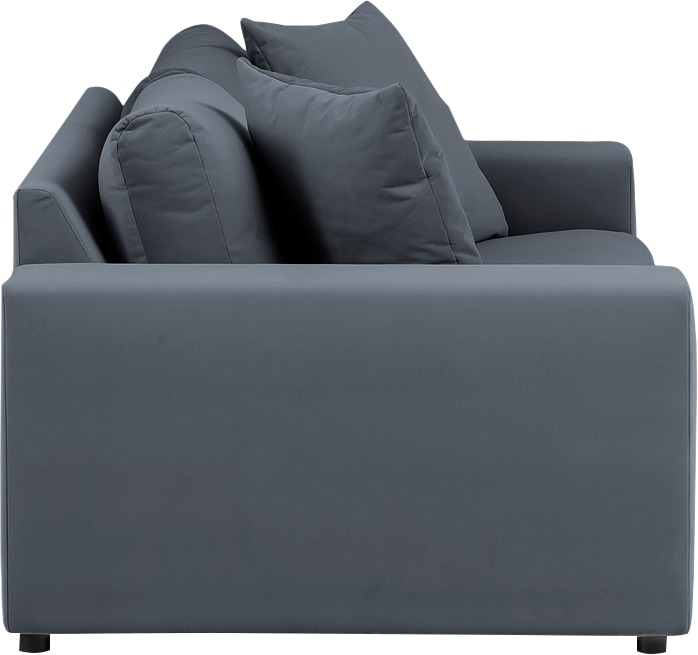 andas 3-Sitzer »SLEETLAND XXL in Samtvelours oder Vintage-Leder-Optik«, besonders gross und bequem