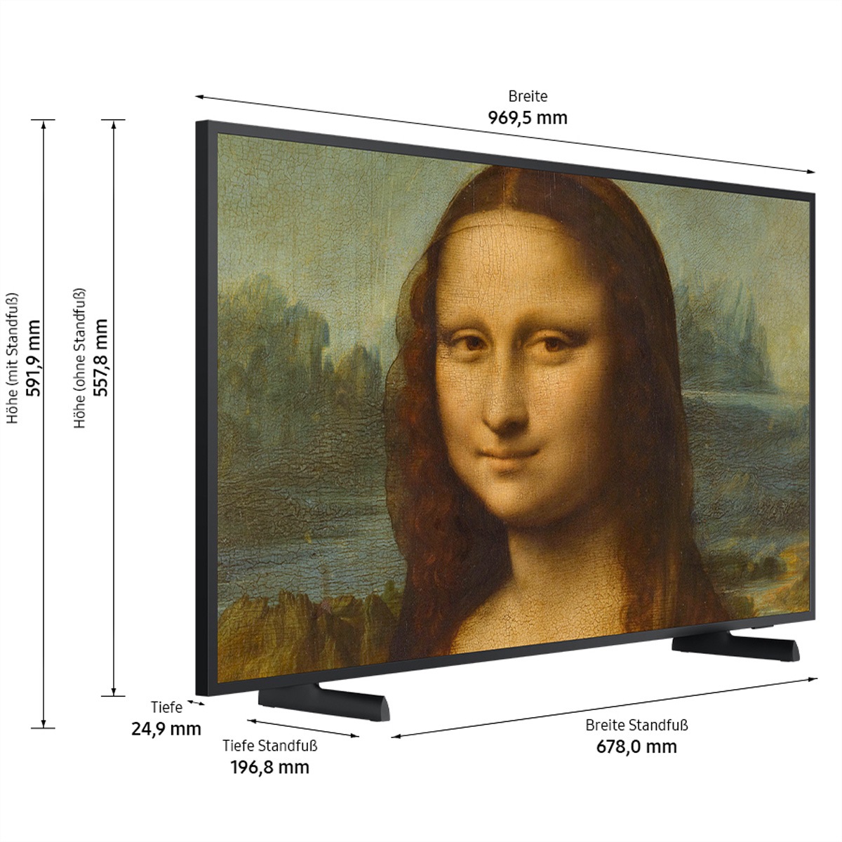 Samsung LED-Fernseher »QE43LS03BAUXXN«