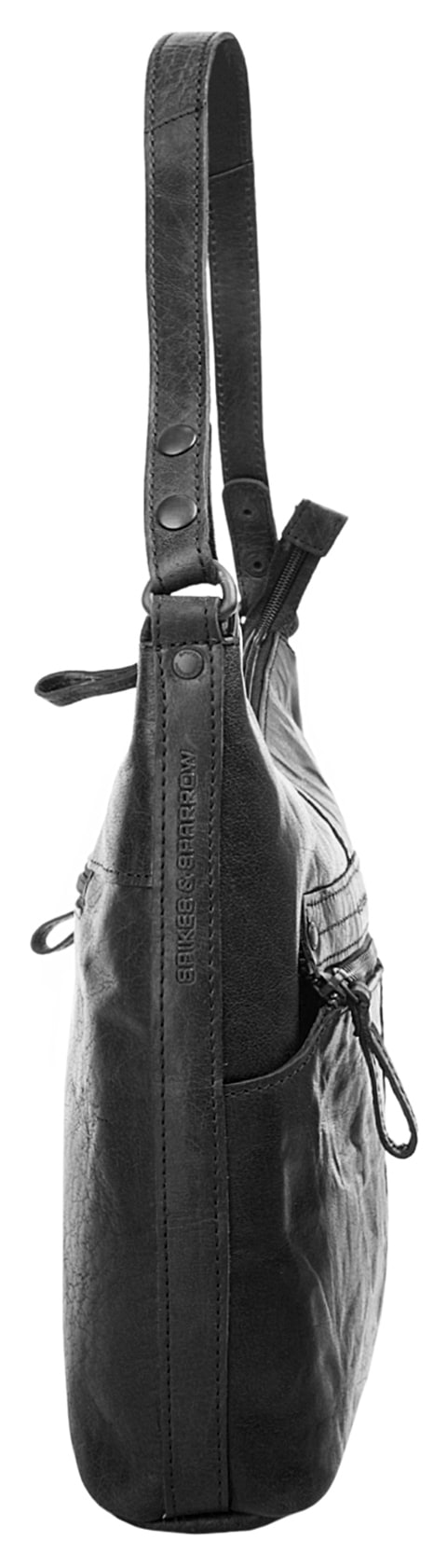 Spikes & Sparrow Shopper, echt Leder