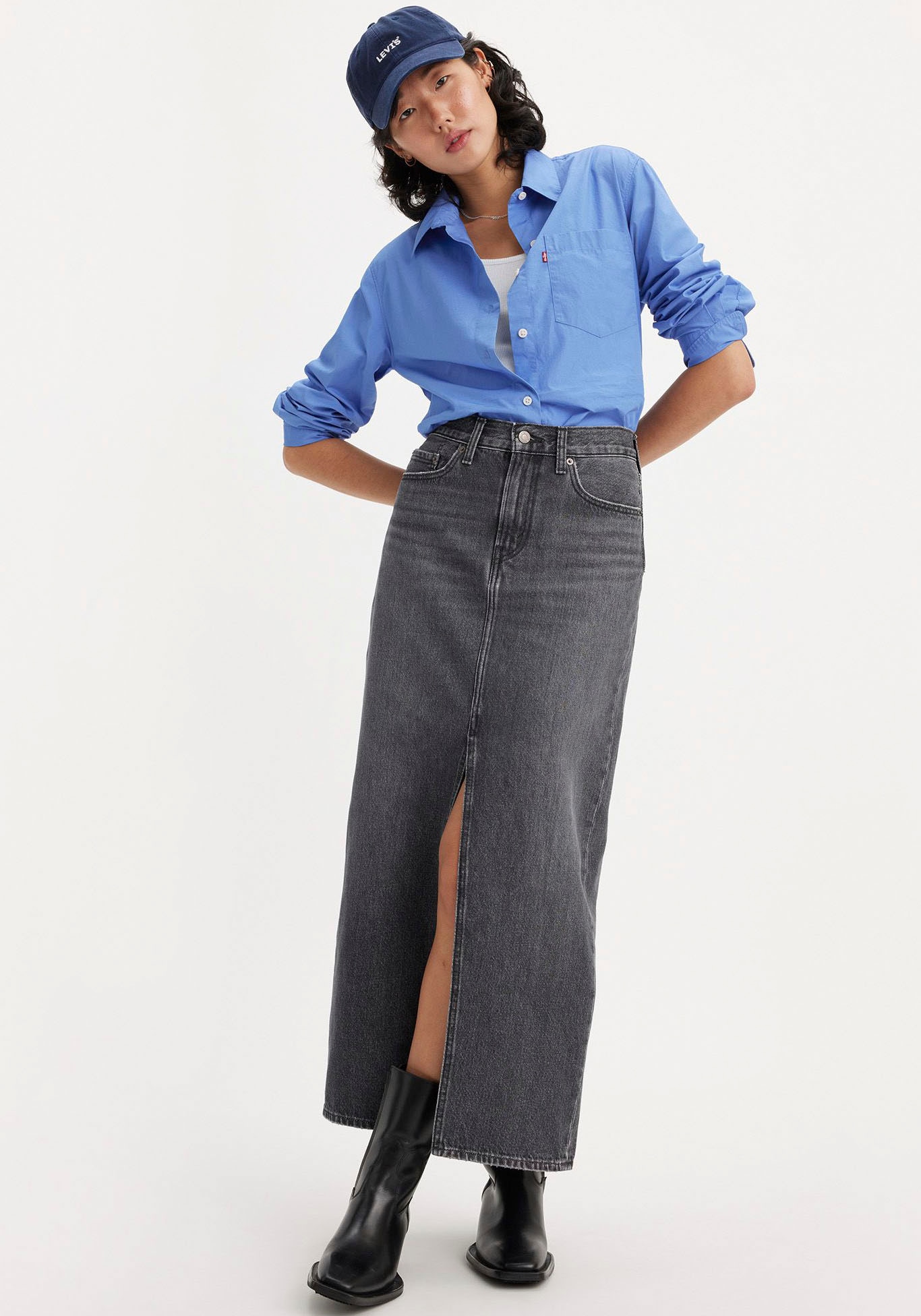 Levi's® Jeansrock »Ankle Column Skirt«