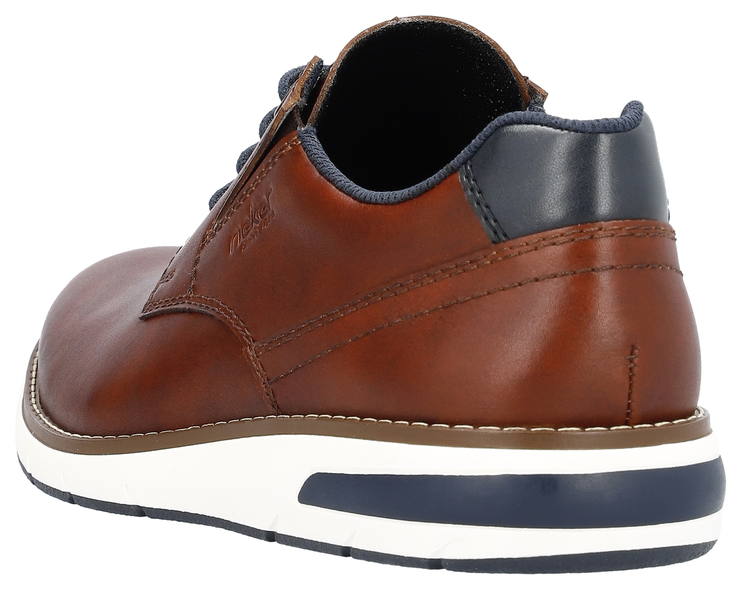 Rieker Sneaker, mit modischer Laufsohle, Freizeitschuh, Halbschuh, Schnürschuh