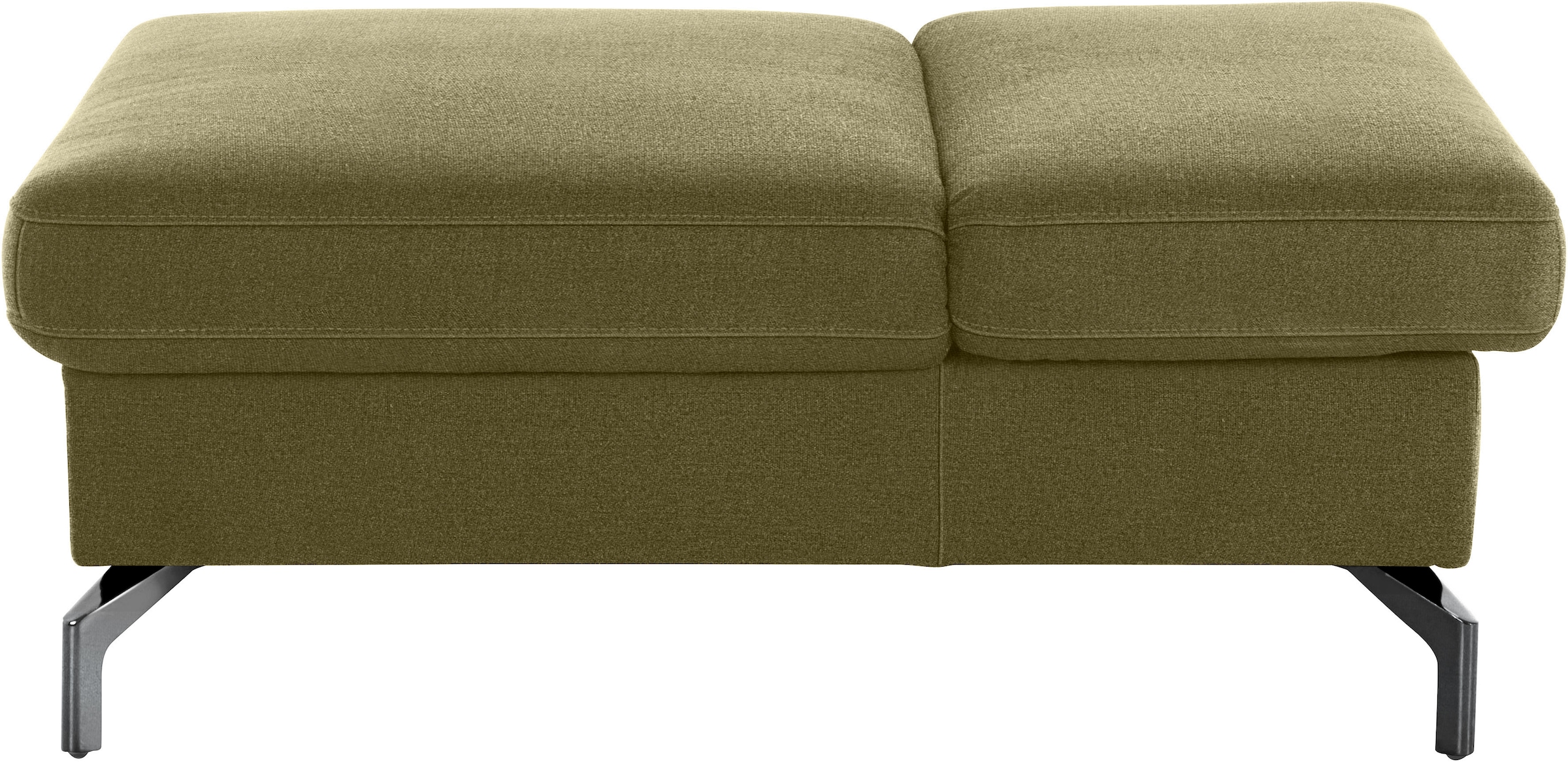 sit&more Hocker »Brisbane«, Fusshöhe 12 cm, mit Federkern und Klappfunktion