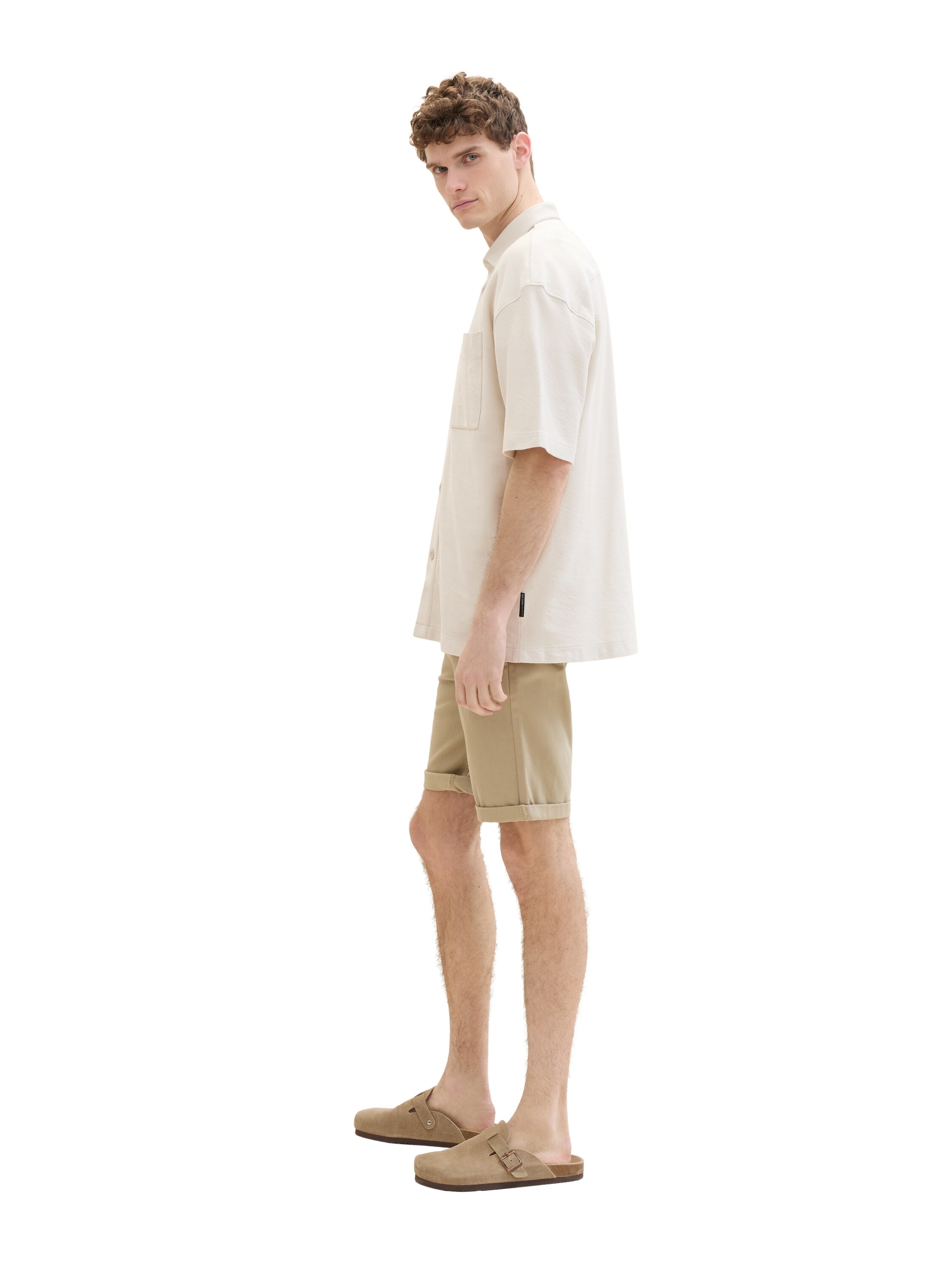 TOM TAILOR Bermudas, Sommerhose mit Paspeltasche