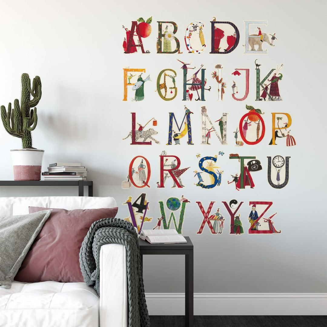 Wall-Art Wandtattoo »Kinderzimmer Blumen Alphabet«, (1 St.) online shoppen  | Jelmoli-Versand