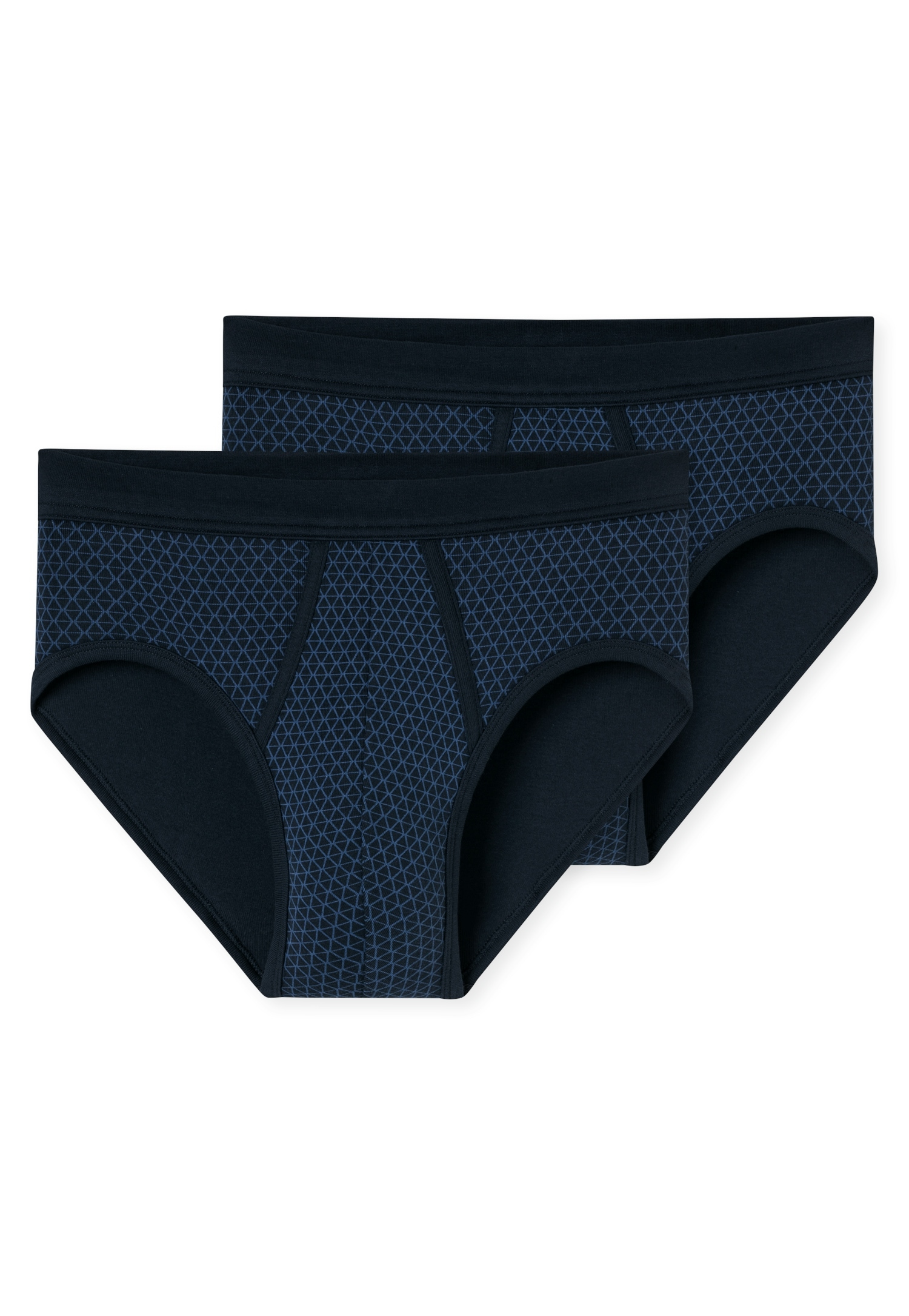 Schiesser Slip »Classic Daywear« 2er Pack, mit Eingriff, Softbund, Baumwolle