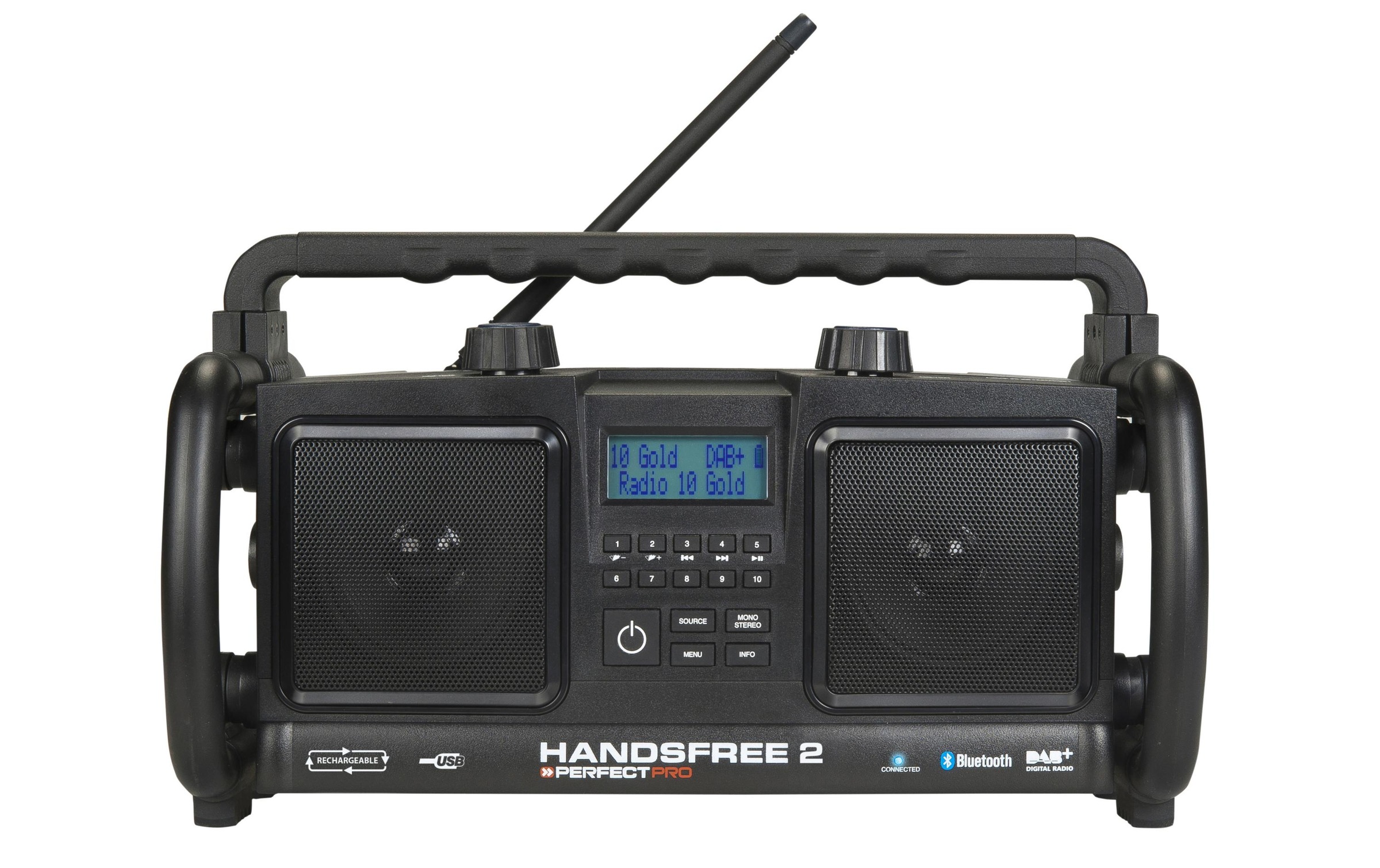 PerfectPro Radio »HANDSFREE 2 Schwarz«